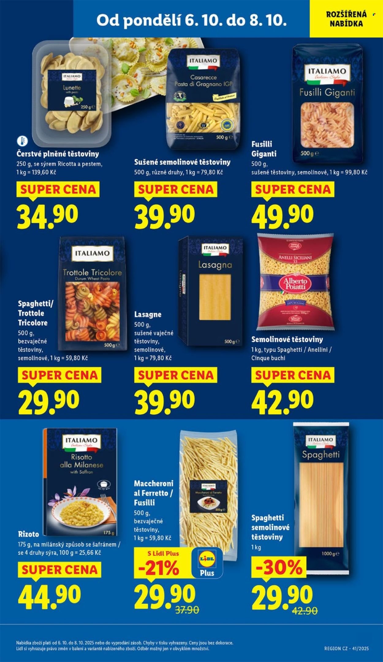 LIDL leták - Od pondělí 6.10.2025 (2025-10-06 - 2025-10-08)