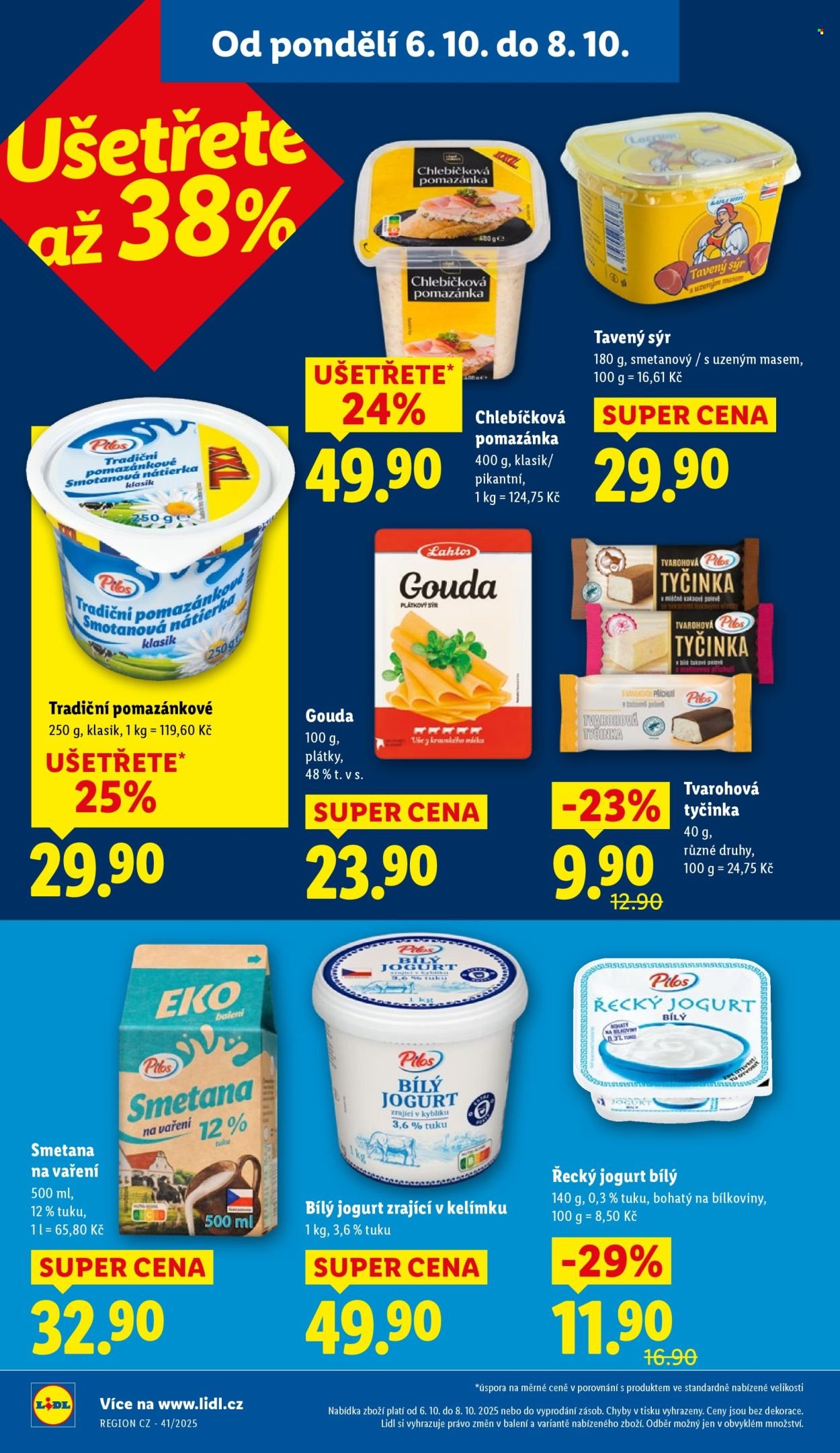 LIDL leták - Od pondělí 6.10.2025 (2025-10-06 - 2025-10-08)