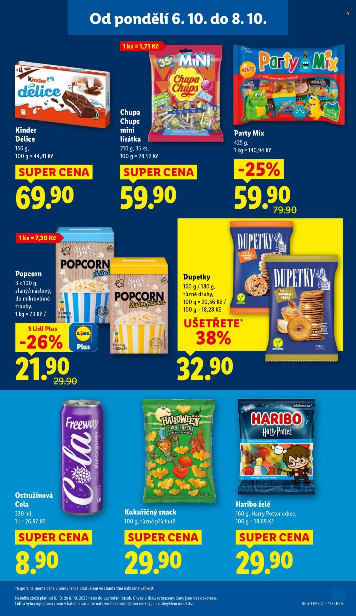 LIDL leták - Od pondělí 6.10.2025 (2025-10-06 - 2025-10-08)