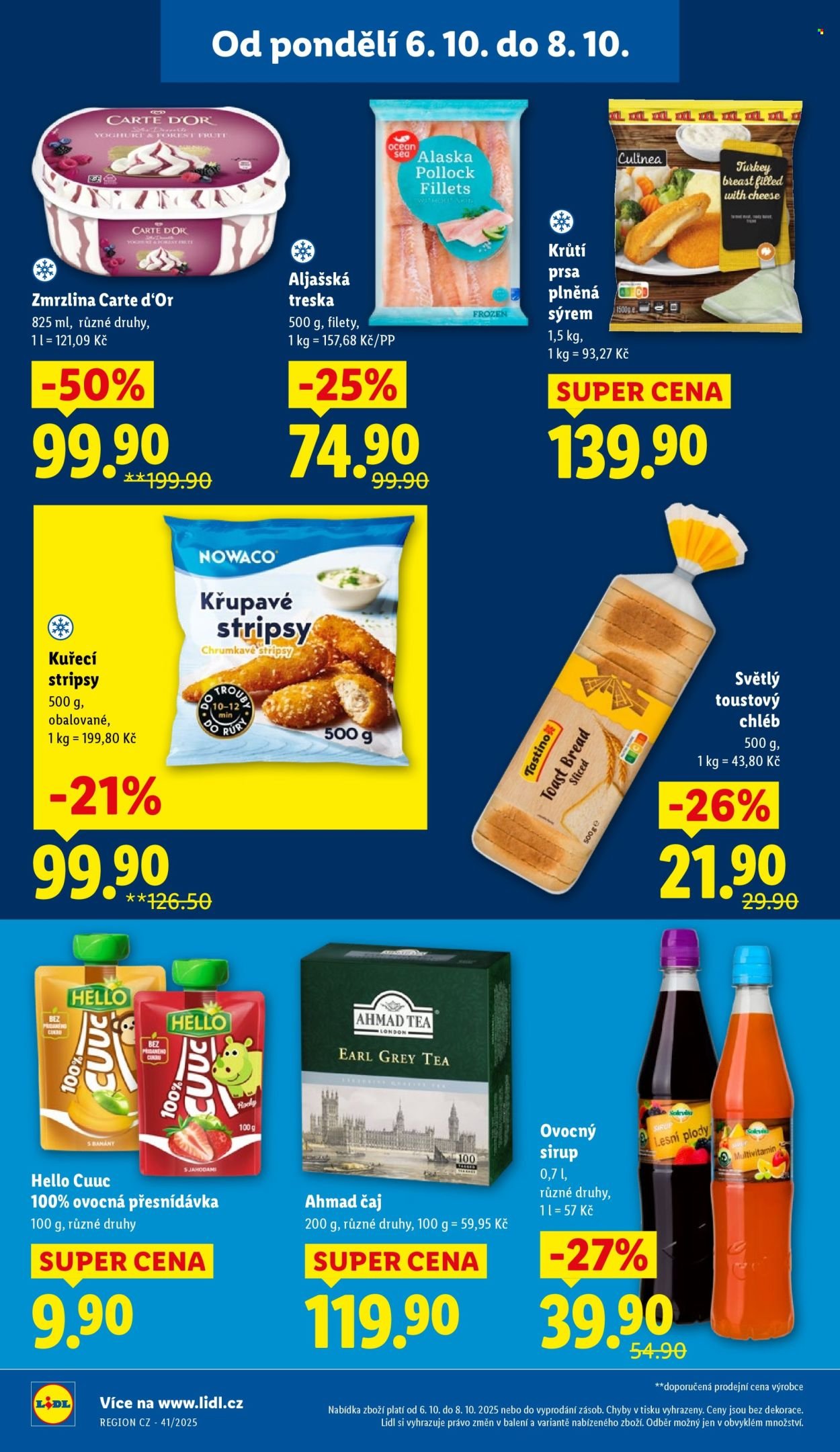 LIDL leták - Od pondělí 6.10.2025 (2025-10-06 - 2025-10-08)