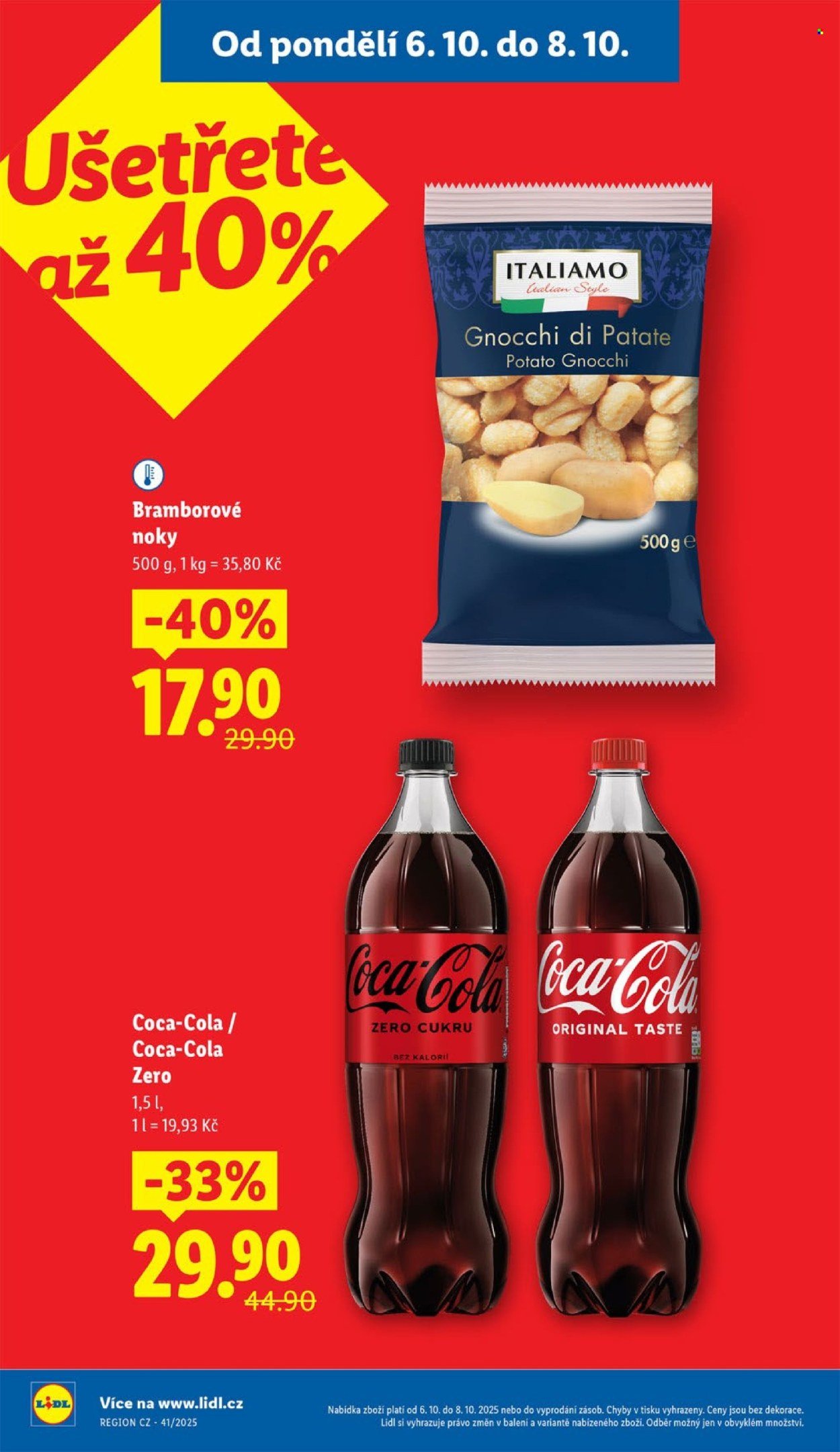 LIDL leták - Od pondělí 6.10.2025 (2025-10-06 - 2025-10-08)