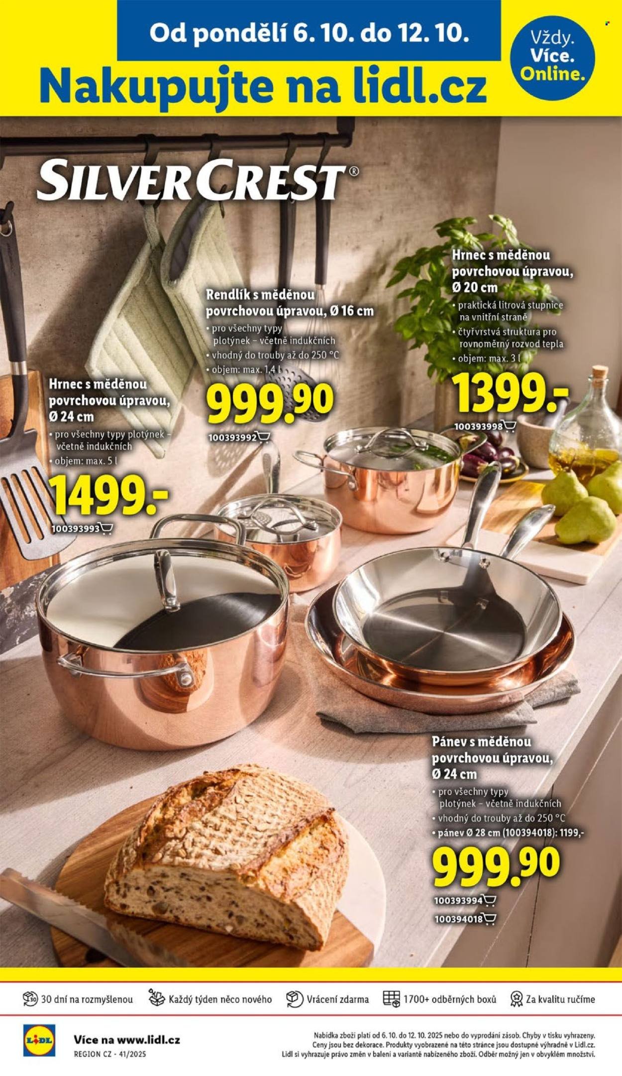 LIDL leták - Od pondělí 6.10.2025 (2025-10-06 - 2025-10-08)
