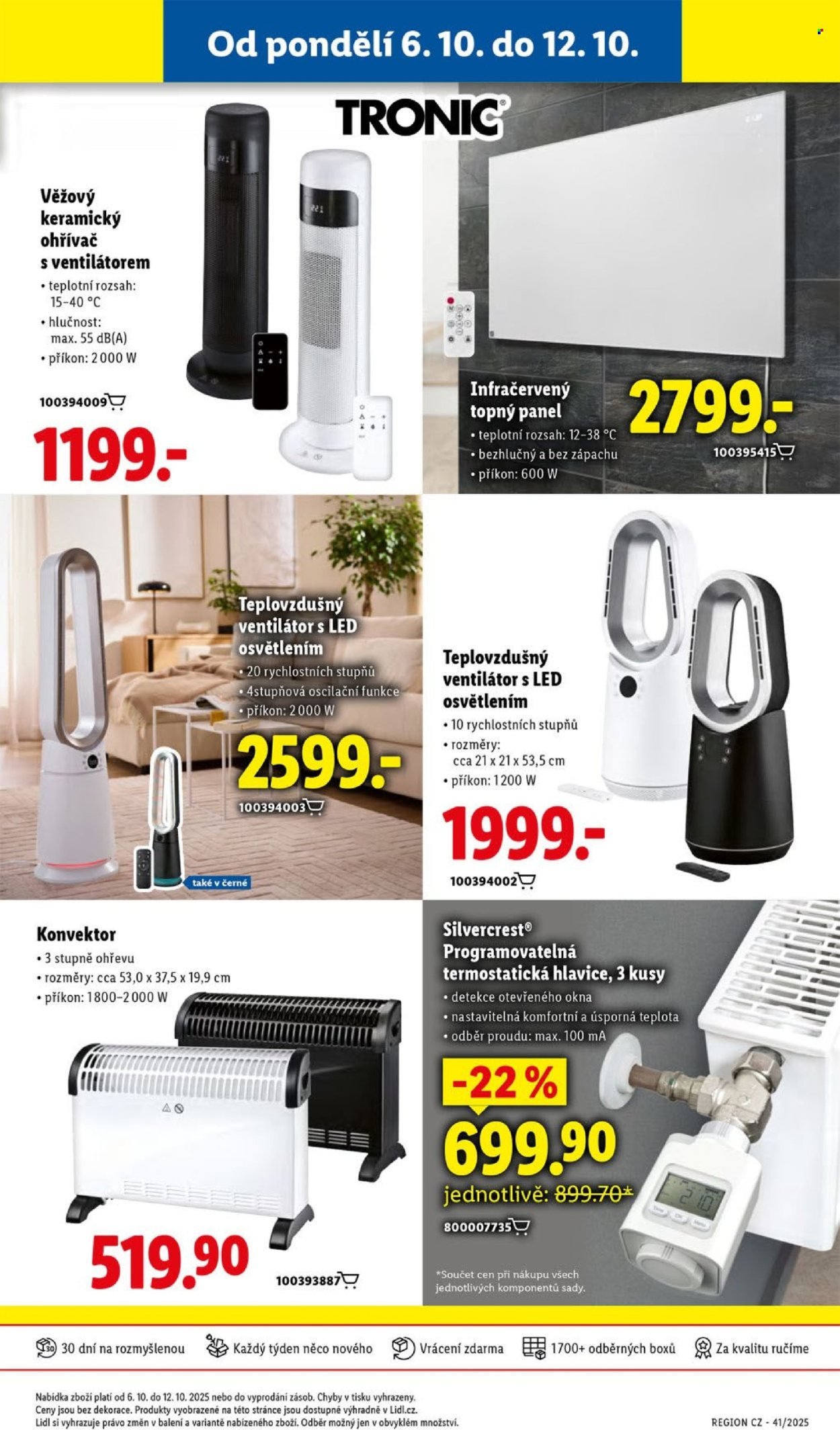 LIDL leták - Od pondělí 6.10.2025 (2025-10-06 - 2025-10-08)