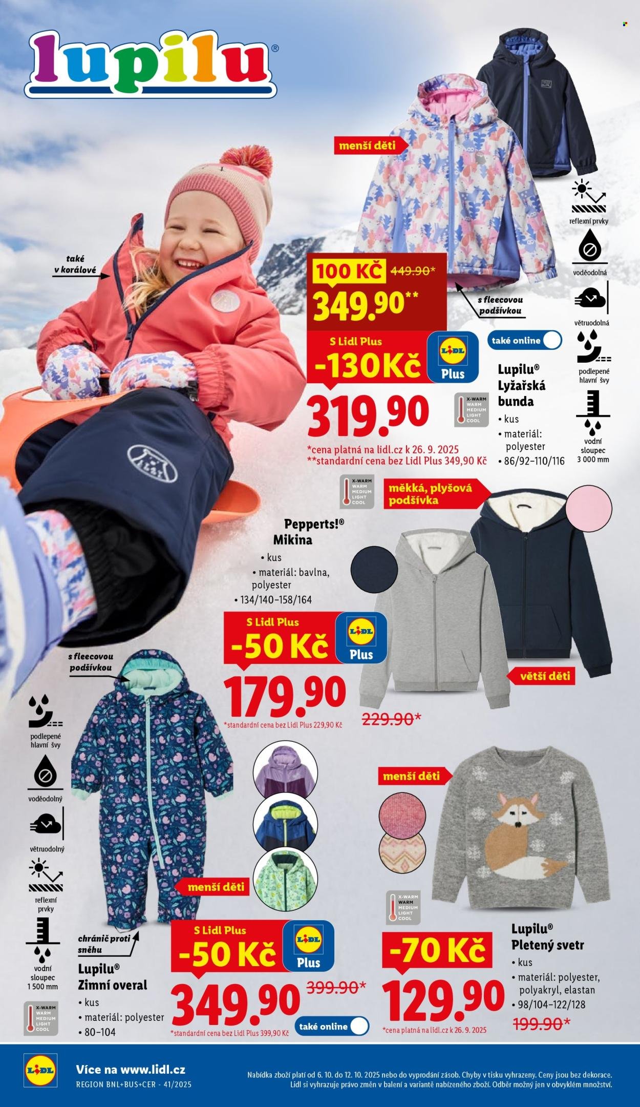 LIDL leták - Od pondělí 6.10.2025 (2025-10-06 - 2025-10-08)