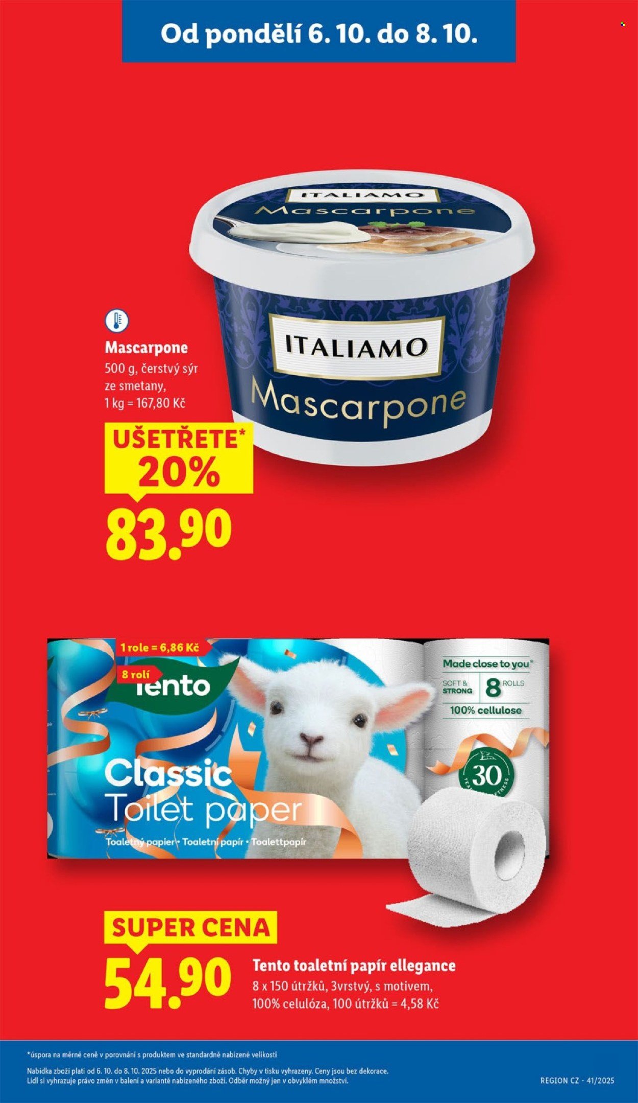 LIDL leták - Od pondělí 6.10.2025 (2025-10-06 - 2025-10-08)