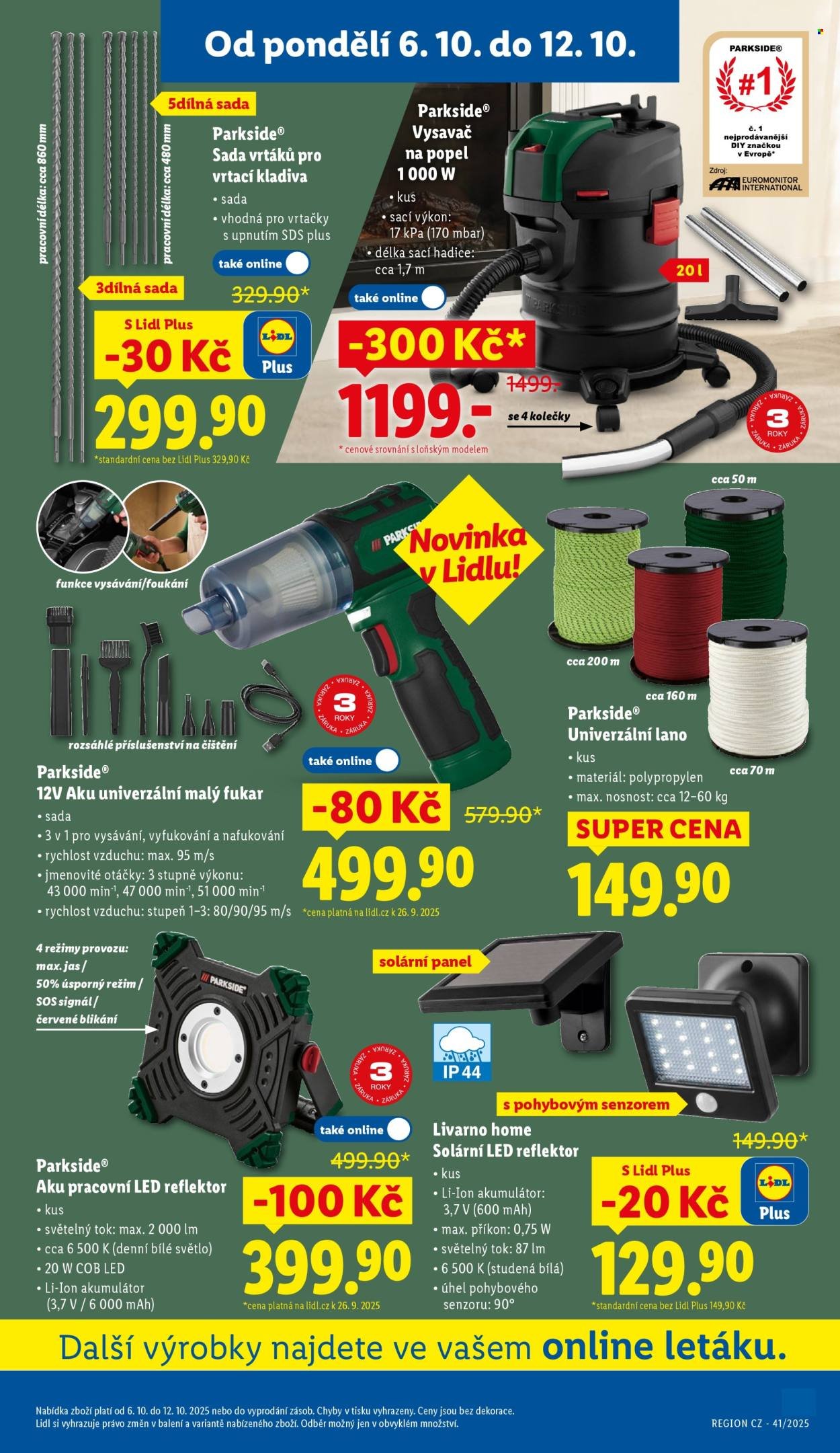 LIDL leták - Od pondělí 6.10.2025 (2025-10-06 - 2025-10-08)