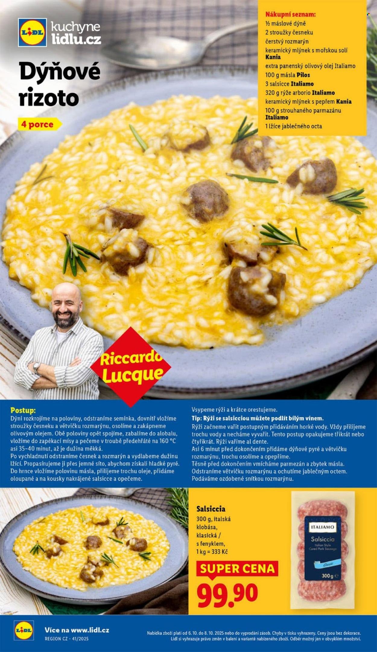 LIDL leták - Od pondělí 6.10.2025 (2025-10-06 - 2025-10-08)