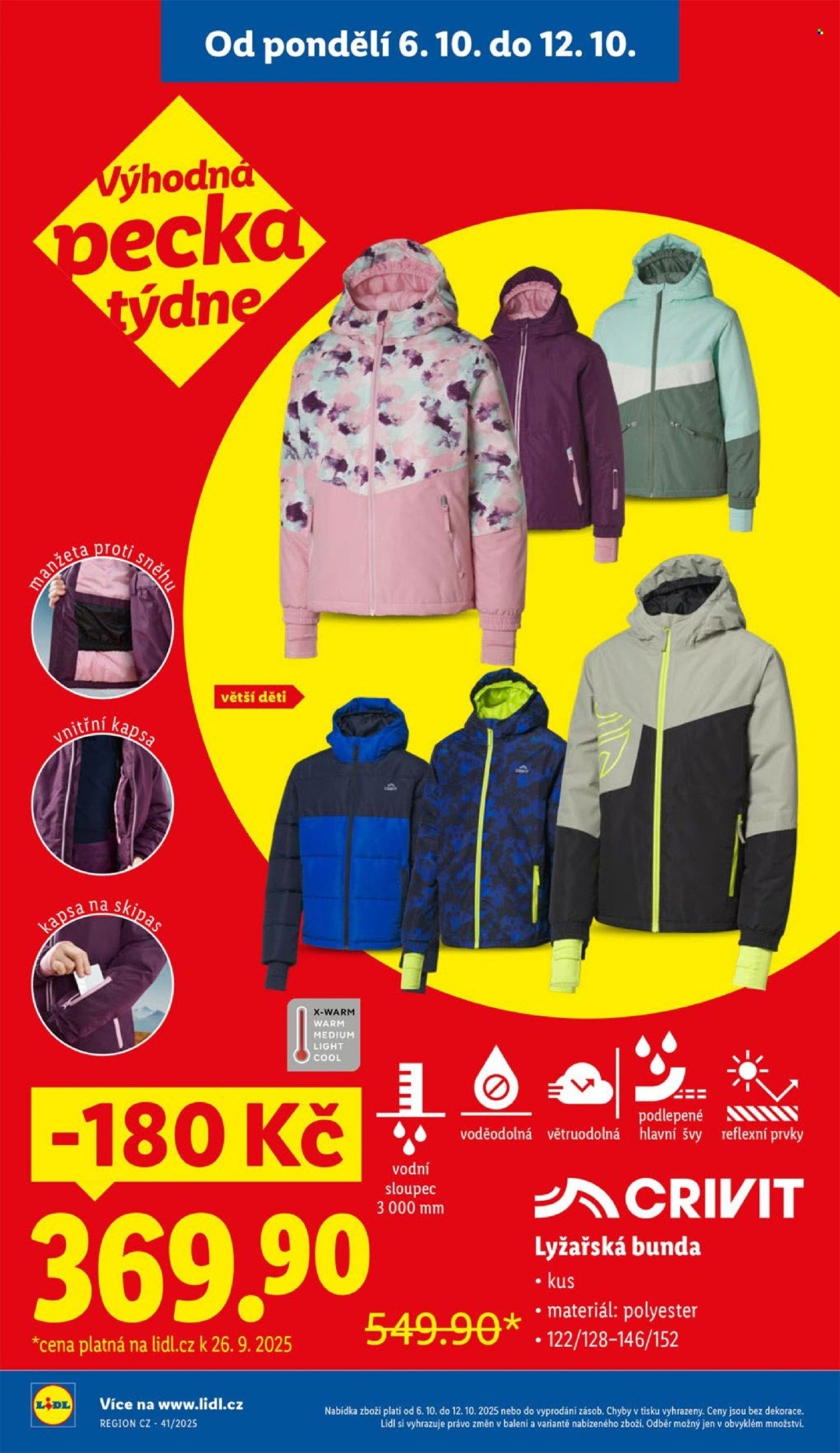 LIDL leták - Od pondělí 6.10.2025 (2025-10-06 - 2025-10-08)