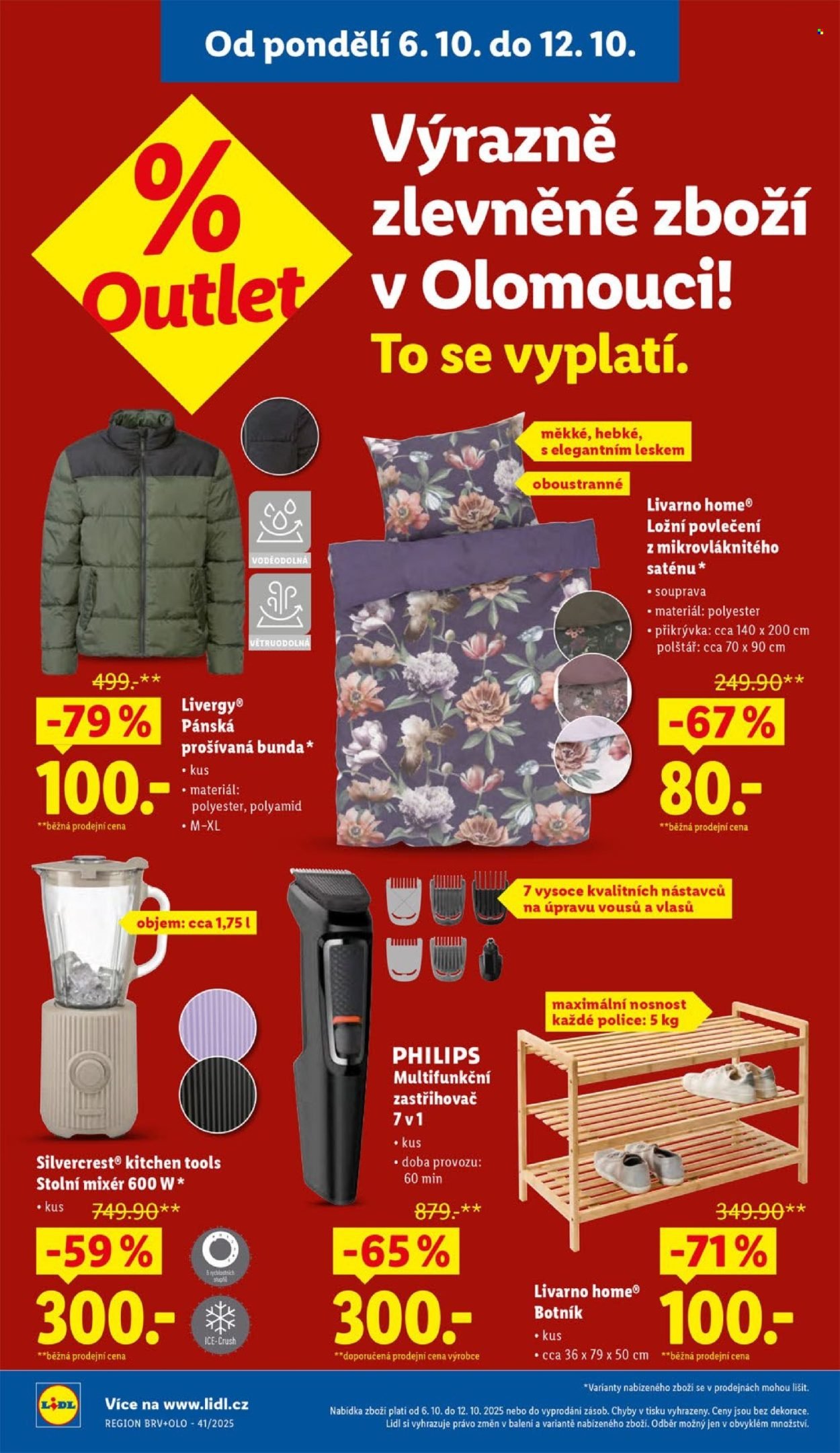 LIDL leták - Od pondělí 6.10.2025 (2025-10-06 - 2025-10-08)