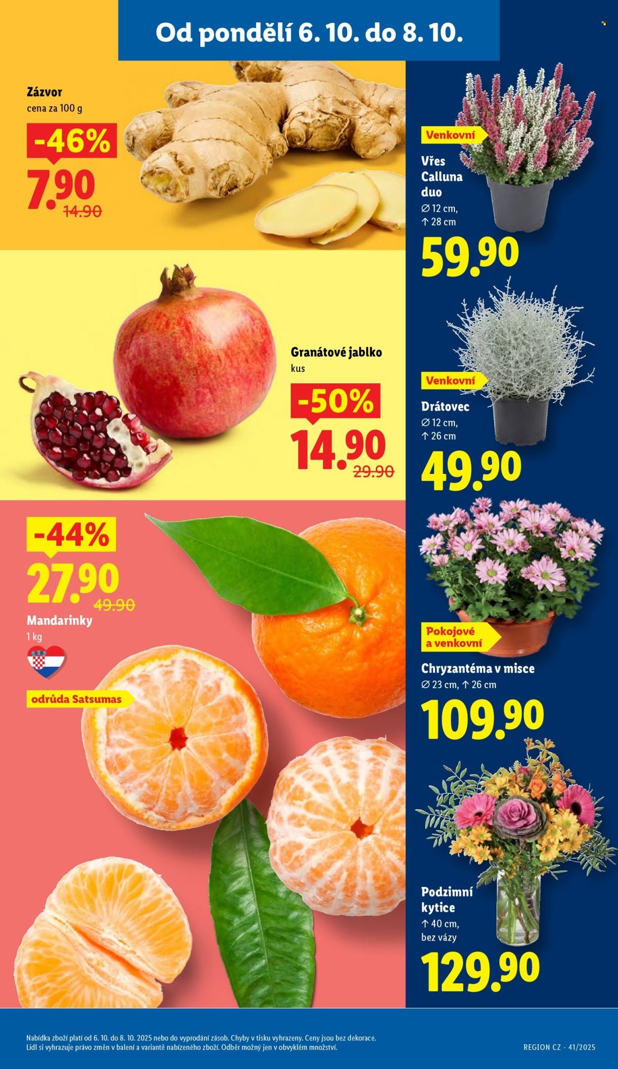 LIDL leták - Od pondělí 6.10.2025 (2025-10-06 - 2025-10-08)