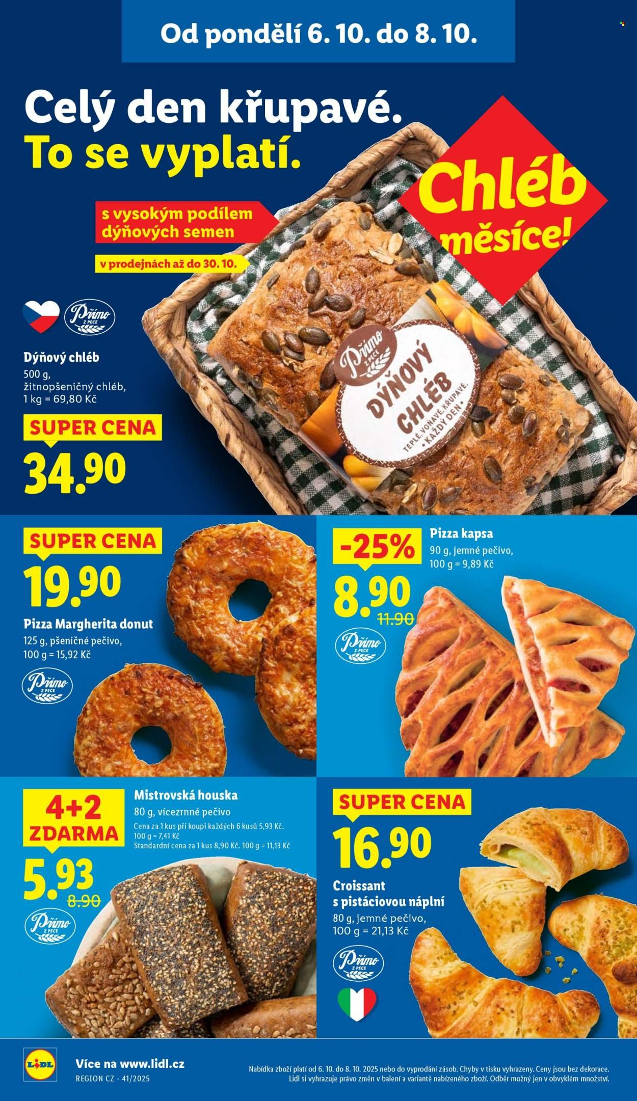 LIDL leták - Od pondělí 6.10.2025 (2025-10-06 - 2025-10-08)