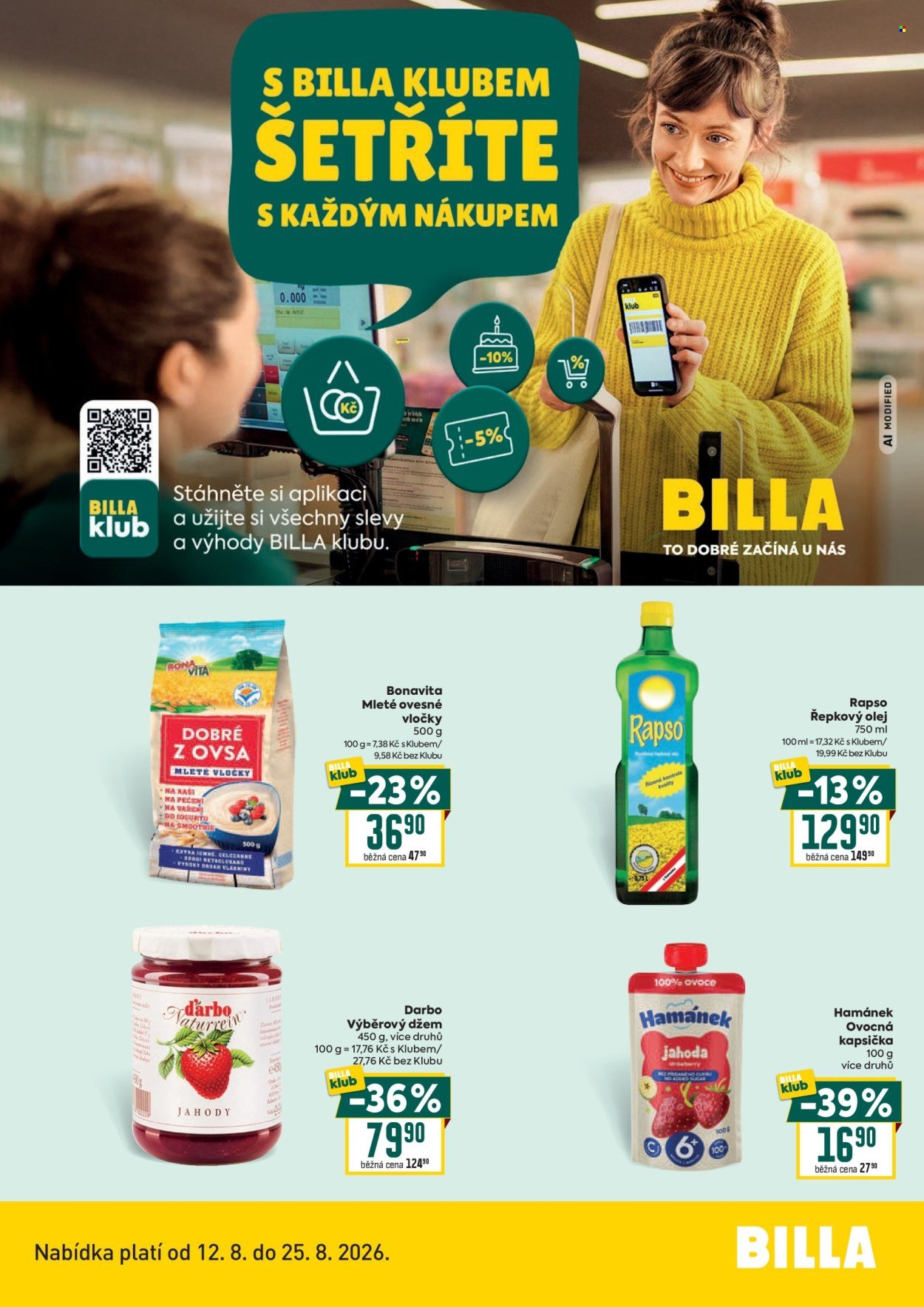 BILLA leták - Klub