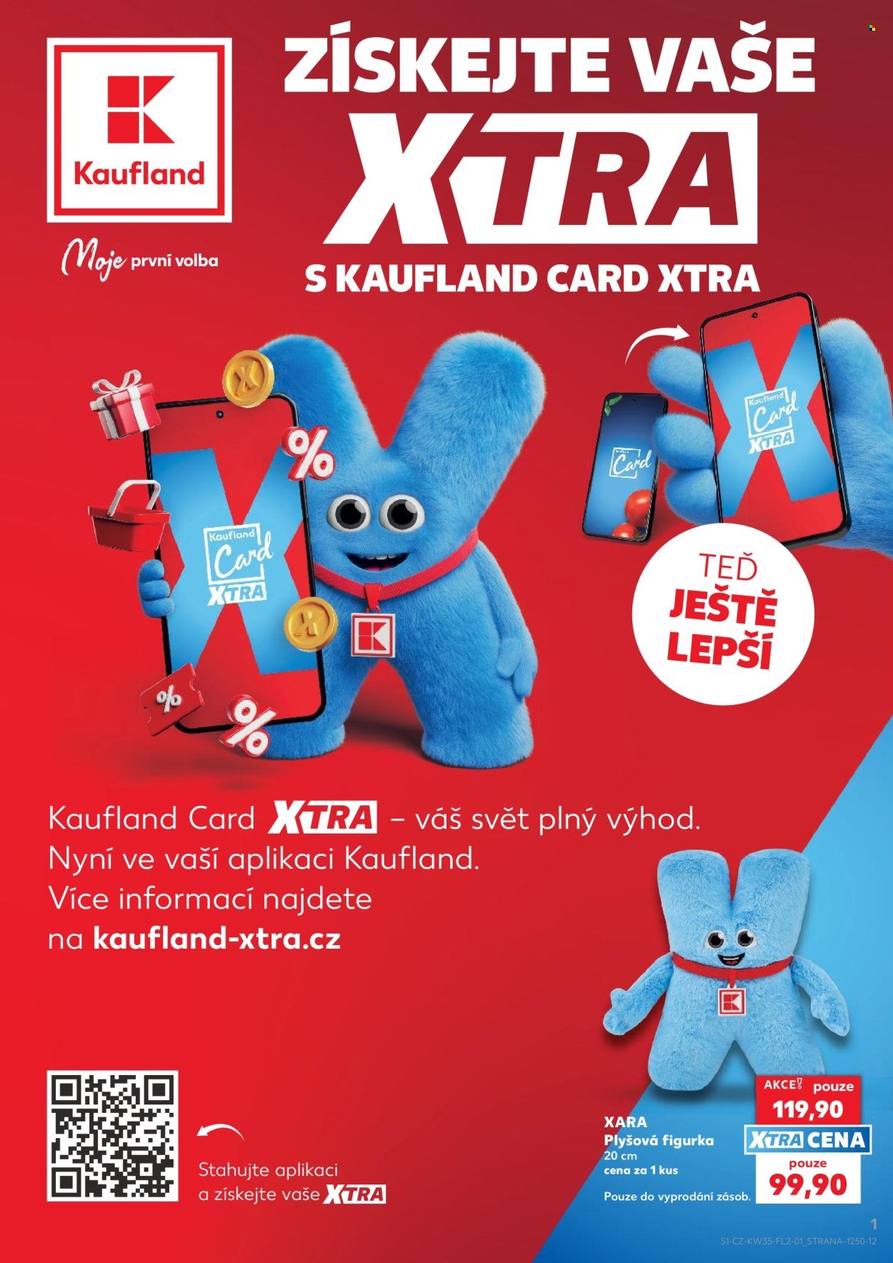 KAUFLAND leták - Získejte vaše xtra s Kaufland Card xtra