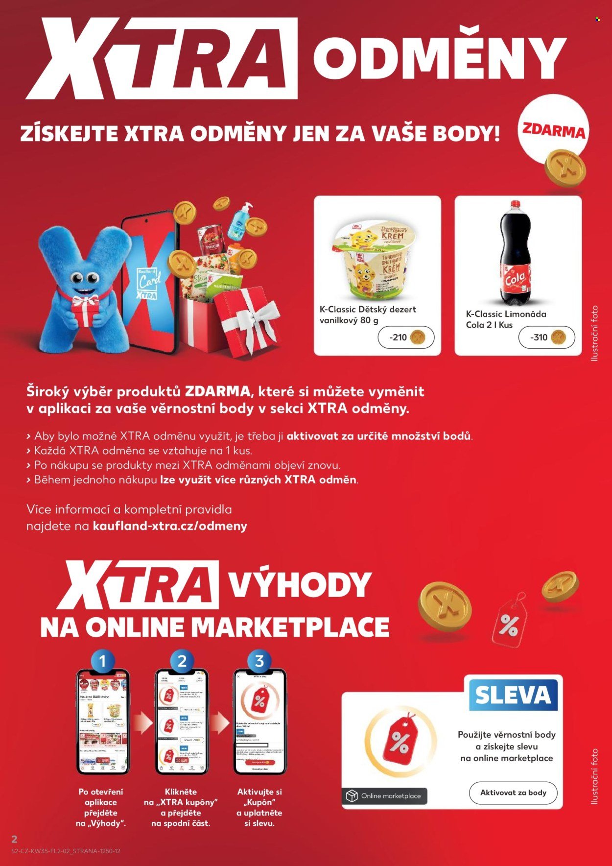 KAUFLAND leták - Získejte vaše xtra s Kaufland Card xtra