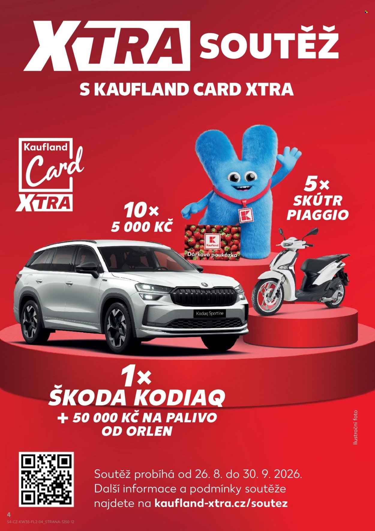 KAUFLAND leták - Získejte vaše xtra s Kaufland Card xtra