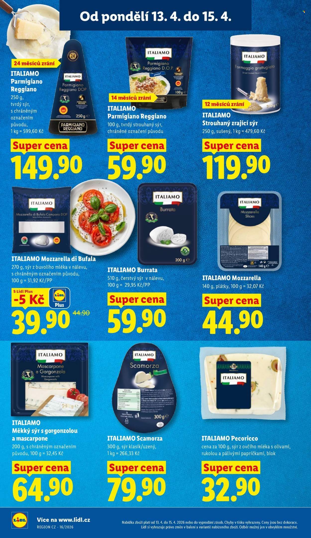 LIDL leták - Od pondělí 13.4.2026 (2026-04-13 - 2026-04-15)