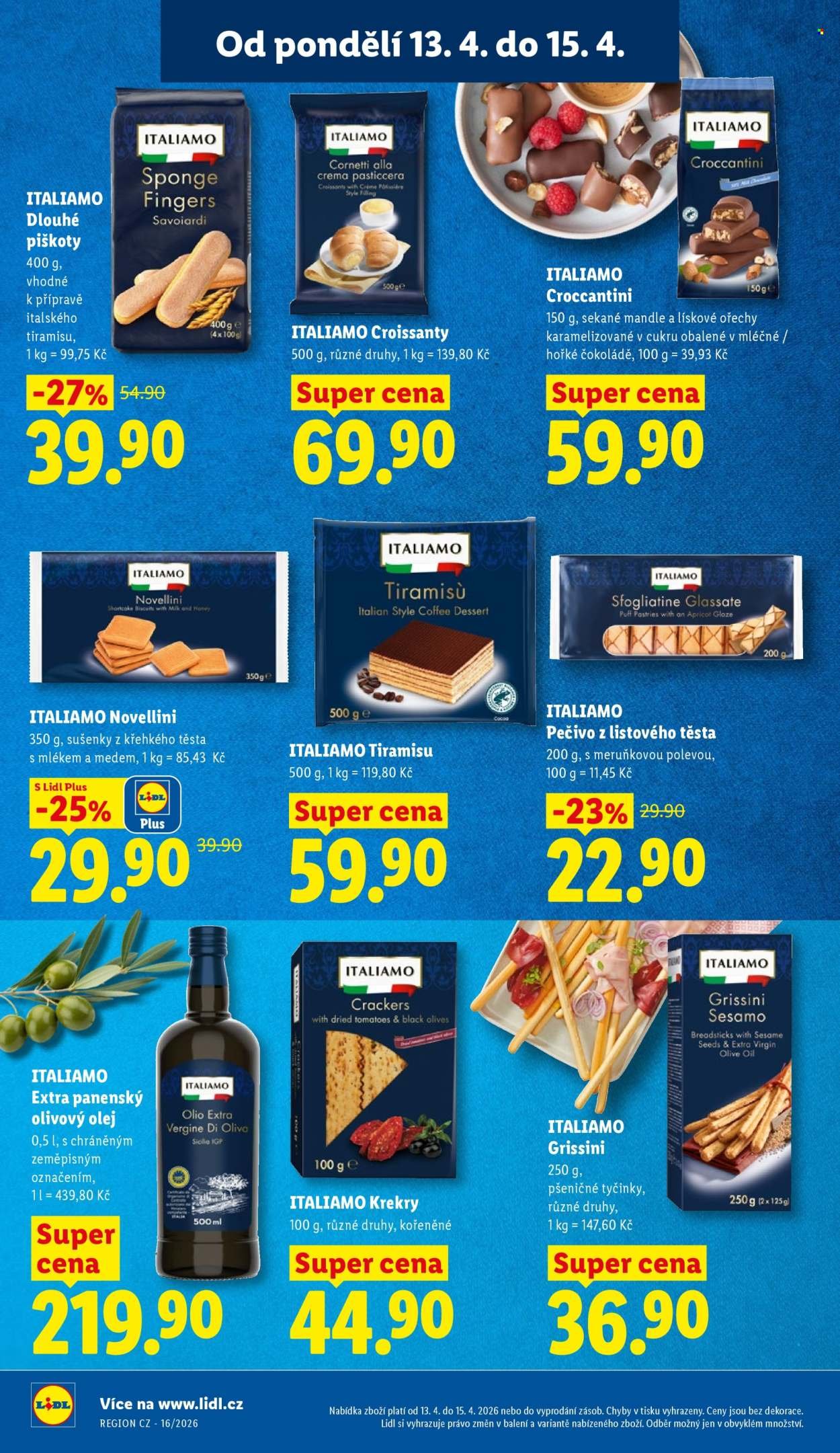 LIDL leták - Od pondělí 13.4.2026 (2026-04-13 - 2026-04-15)