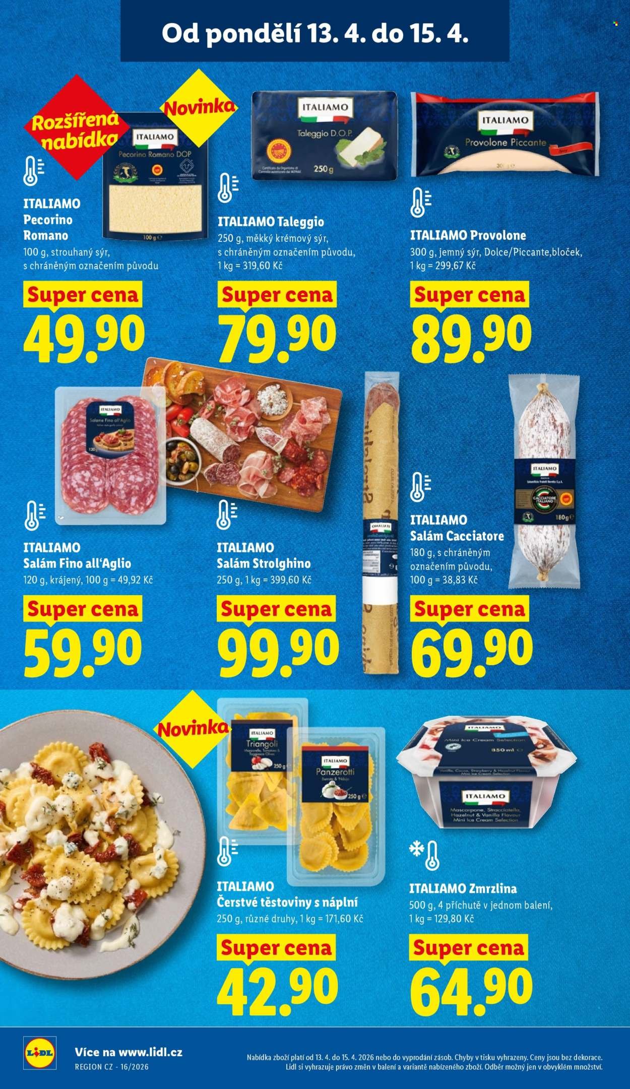 LIDL leták - Od pondělí 13.4.2026 (2026-04-13 - 2026-04-15)