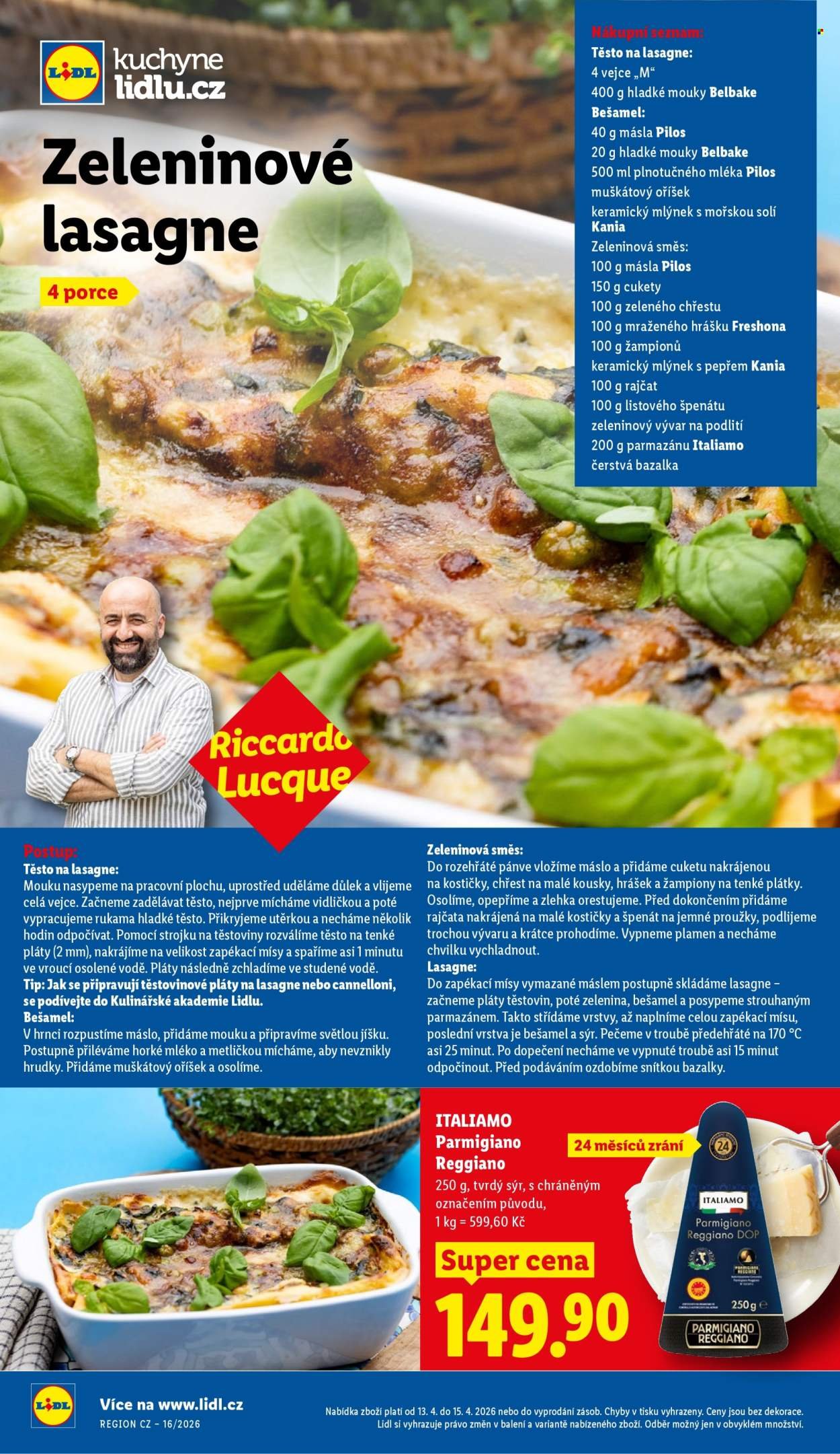 LIDL leták - Od pondělí 13.4.2026 (2026-04-13 - 2026-04-15)