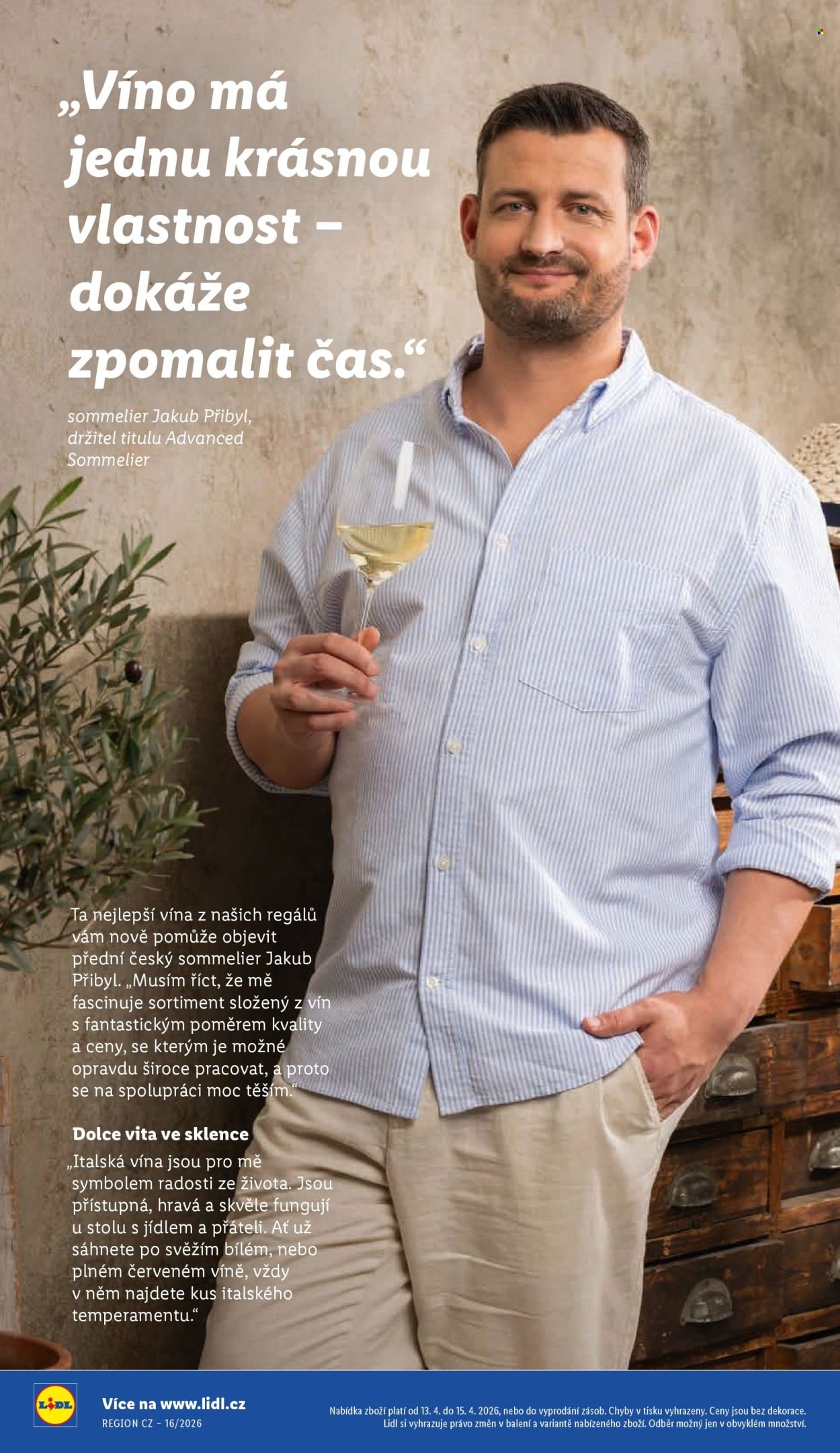 LIDL leták - Od pondělí 13.4.2026 (2026-04-13 - 2026-04-15)