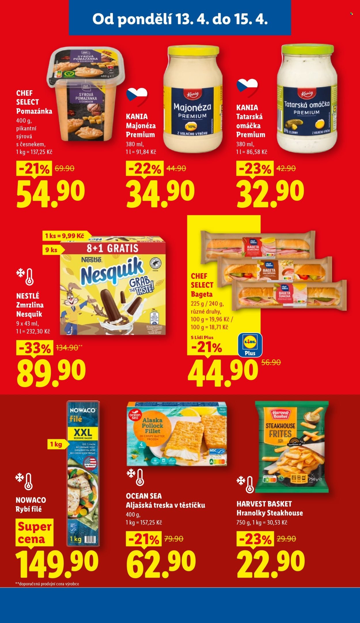 LIDL leták - Od pondělí 13.4.2026 (2026-04-13 - 2026-04-15)