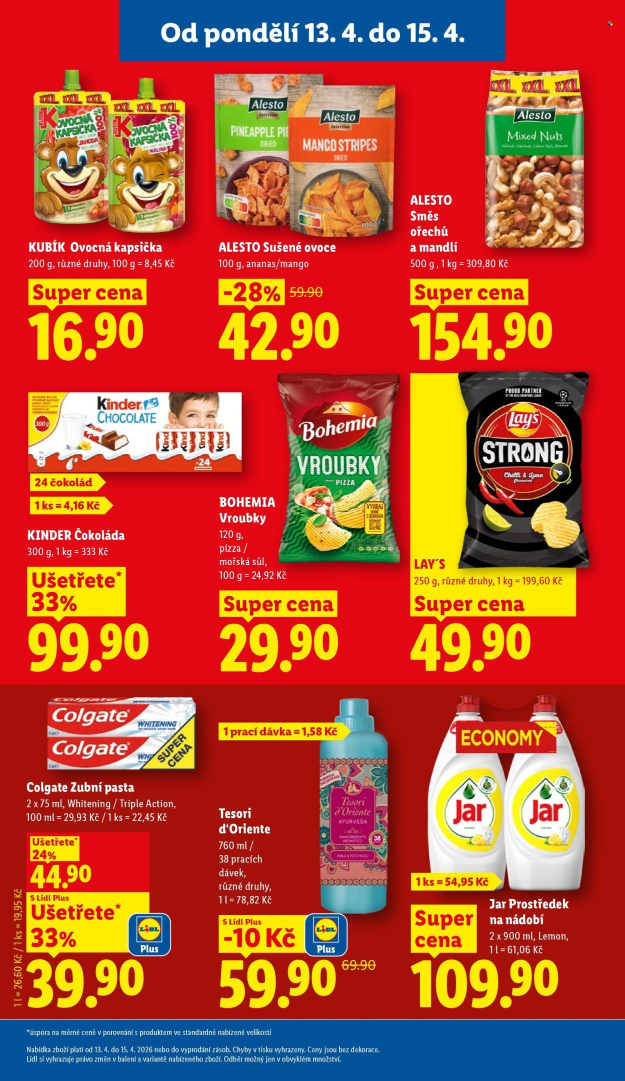LIDL leták - Od pondělí 13.4.2026 (2026-04-13 - 2026-04-15)
