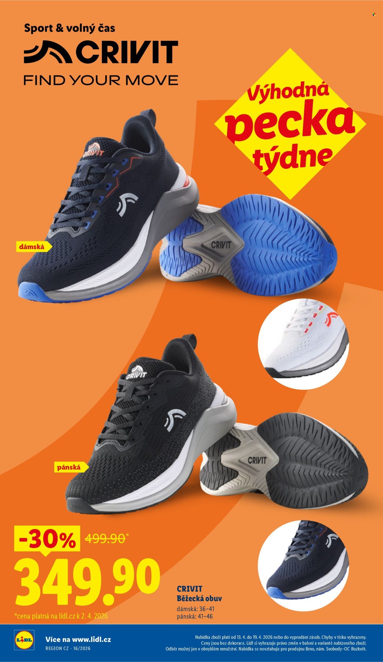 LIDL leták - Od pondělí 13.4.2026 (2026-04-13 - 2026-04-15)