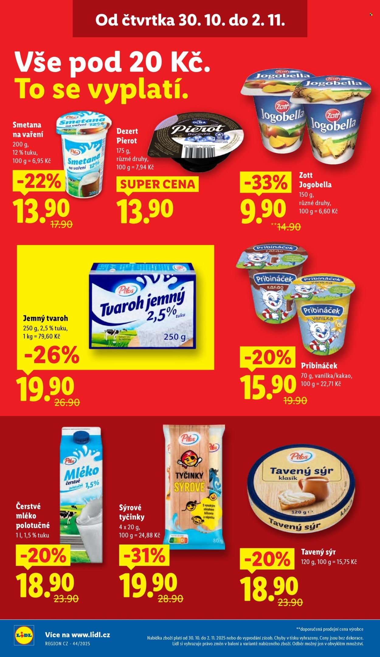 LIDL leták - Od čtvrtka 30.10.2025 (2025-10-30 - 2025-11-02)