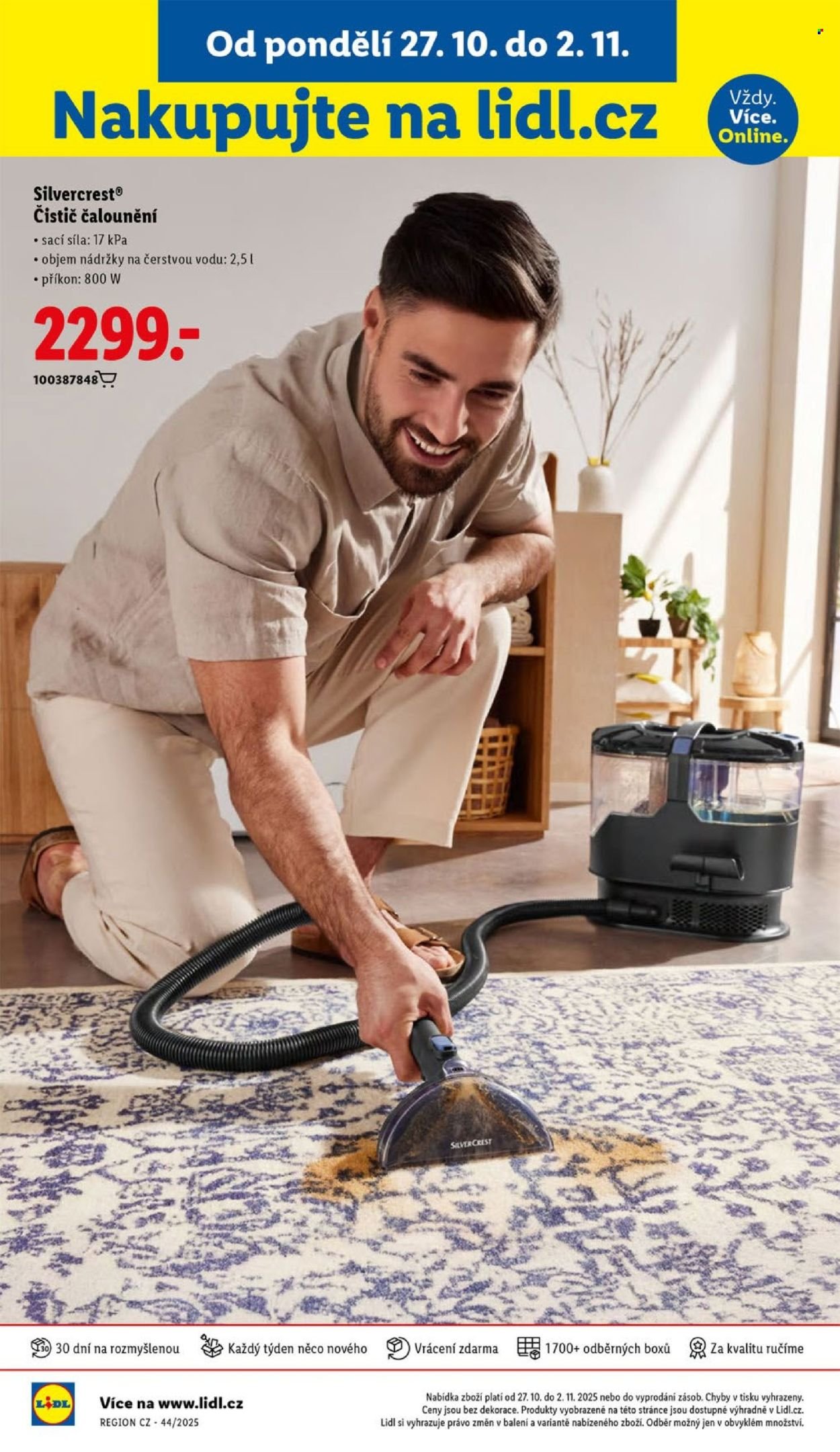 LIDL leták - Od čtvrtka 30.10.2025 (2025-10-30 - 2025-11-02)
