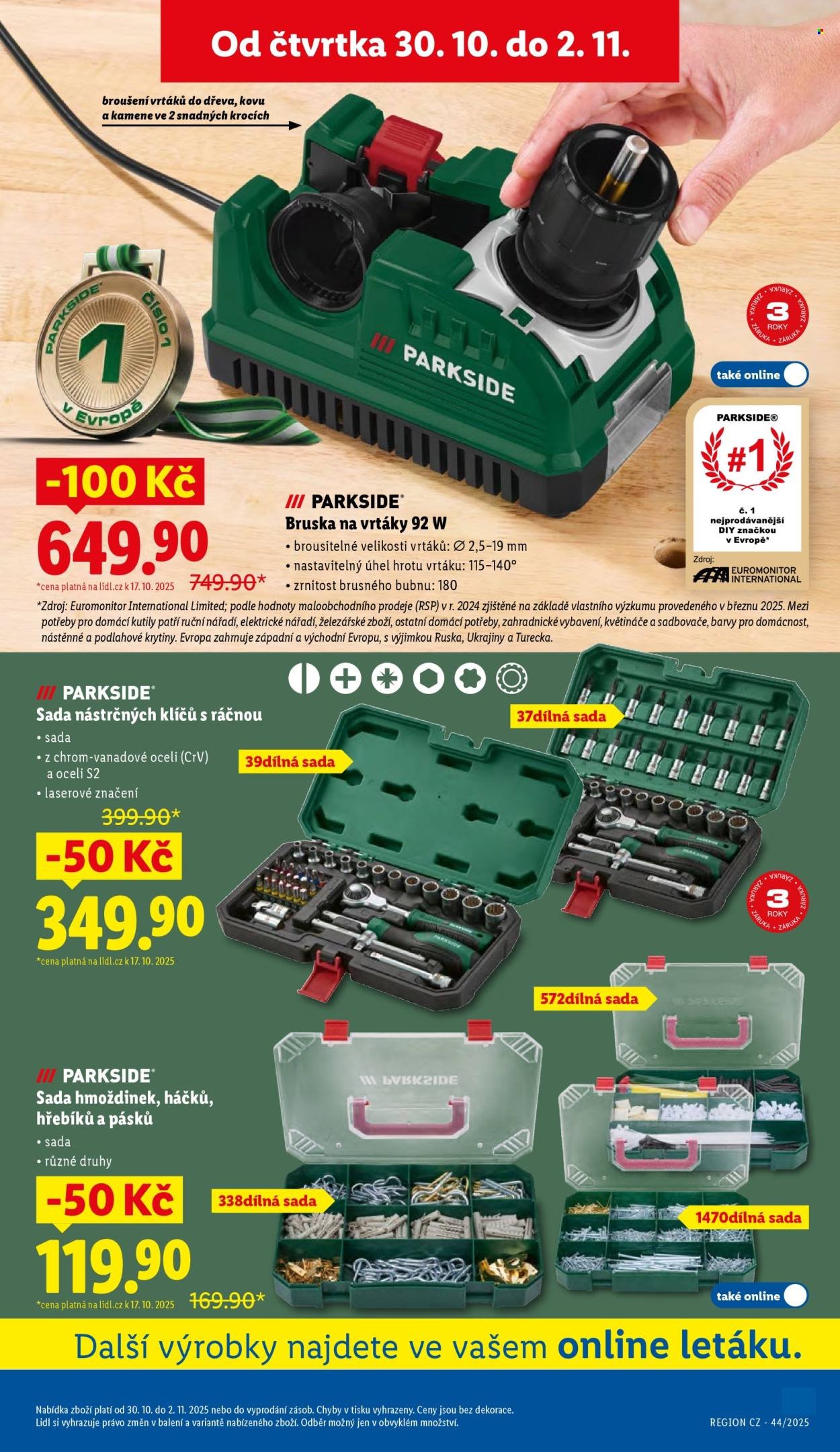 LIDL leták - Od čtvrtka 30.10.2025 (2025-10-30 - 2025-11-02)