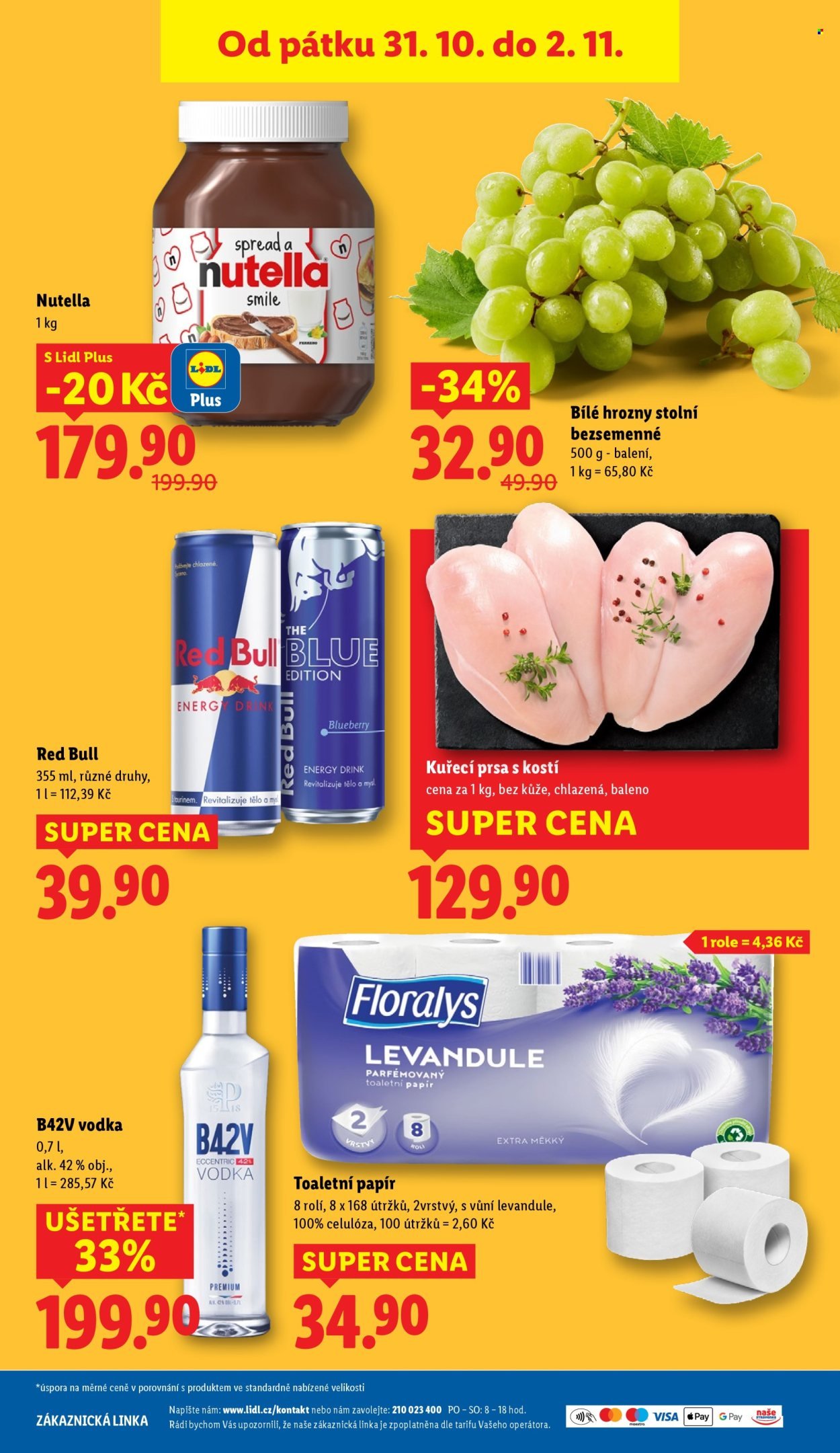 LIDL leták - Od čtvrtka 30.10.2025 (2025-10-30 - 2025-11-02)