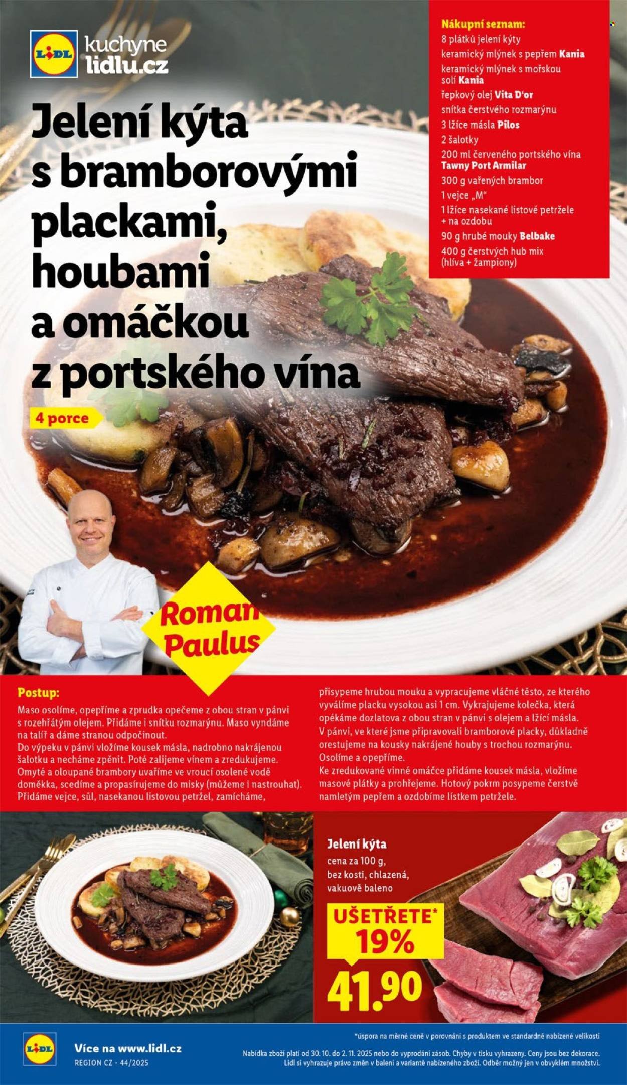 LIDL leták - Od čtvrtka 30.10.2025 (2025-10-30 - 2025-11-02)