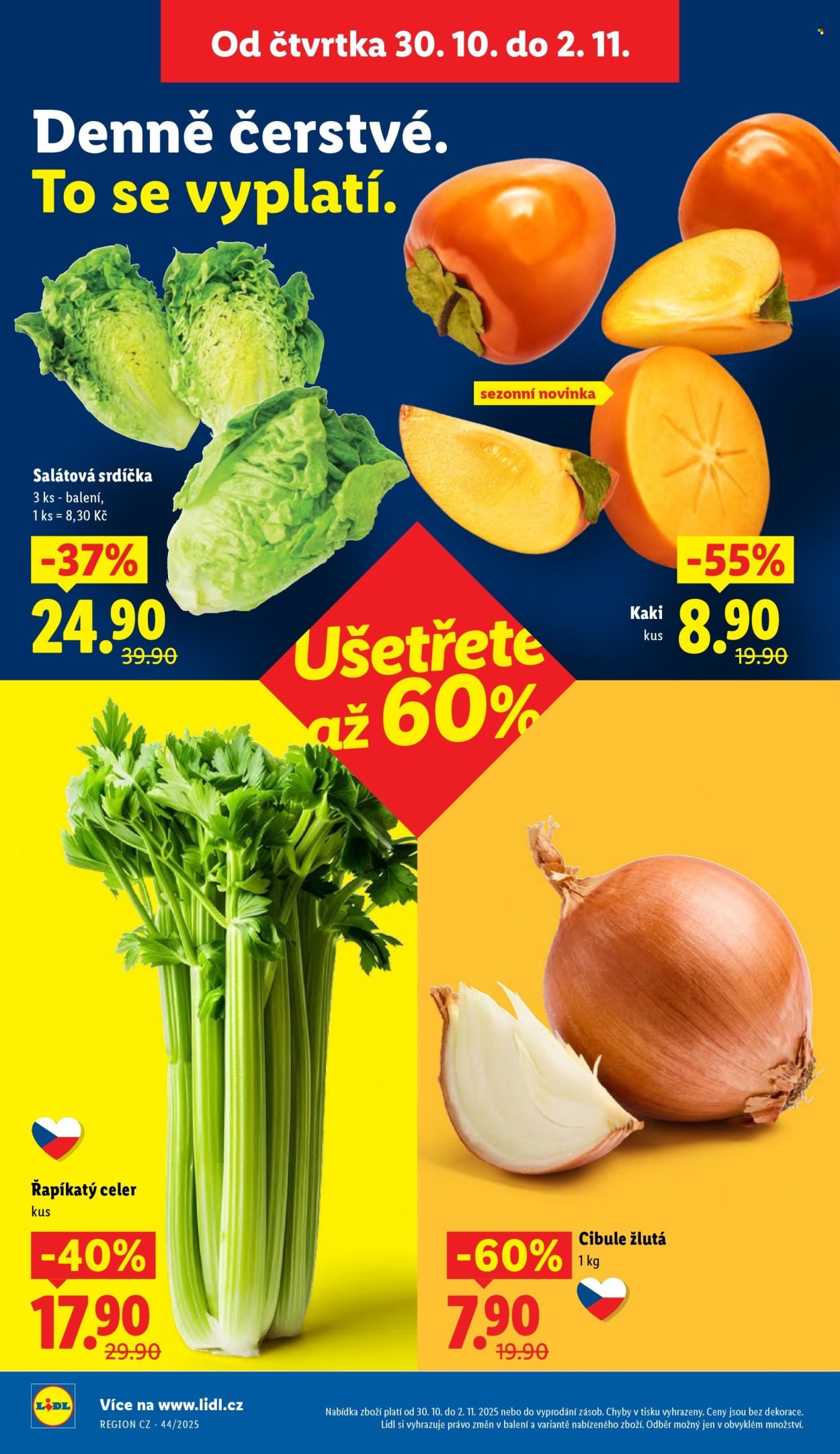 LIDL leták - Od čtvrtka 30.10.2025 (2025-10-30 - 2025-11-02)