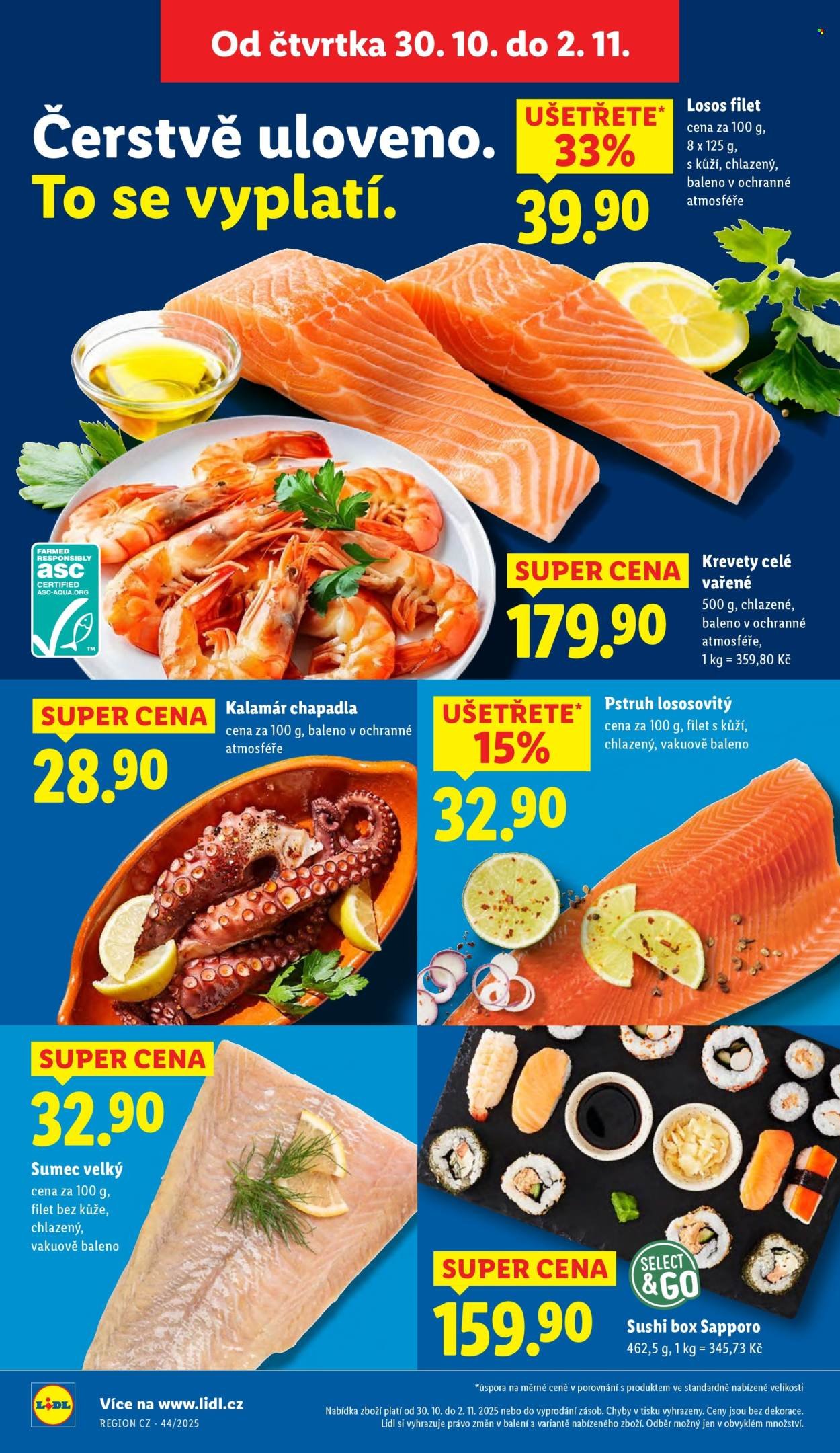 LIDL leták - Od čtvrtka 30.10.2025 (2025-10-30 - 2025-11-02)