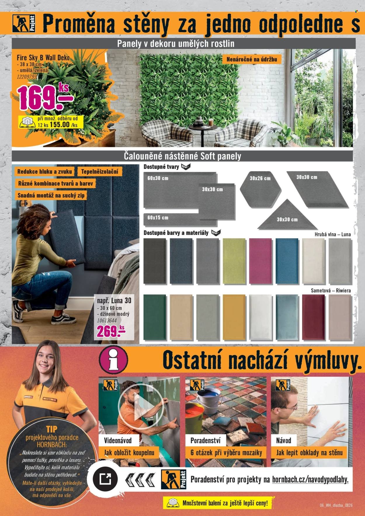 HORNBACH leták - Váš další projekt - Dlažba a obklady