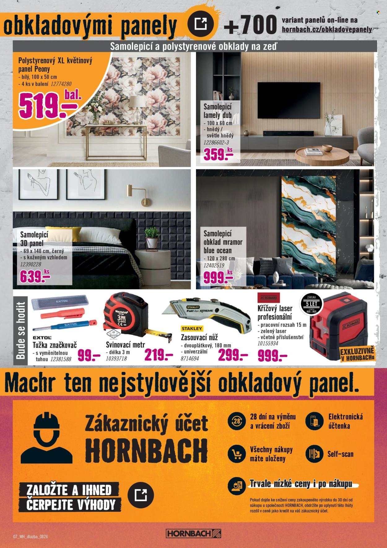 HORNBACH leták - Váš další projekt - Dlažba a obklady