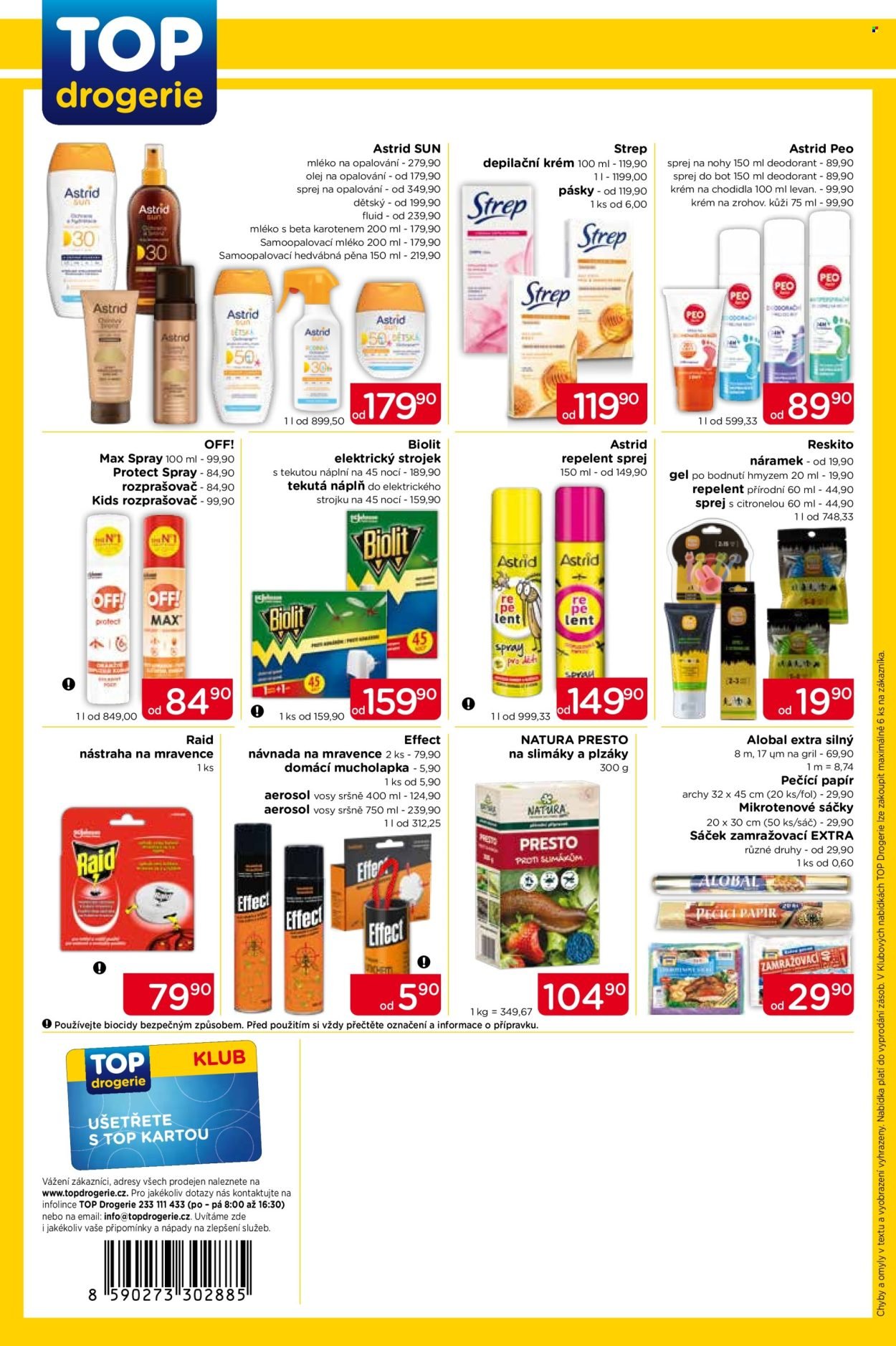 TOP DROGERIE leták - Od čtvrtka 28.5.2026 (2026-05-28 - 2026-06-06)