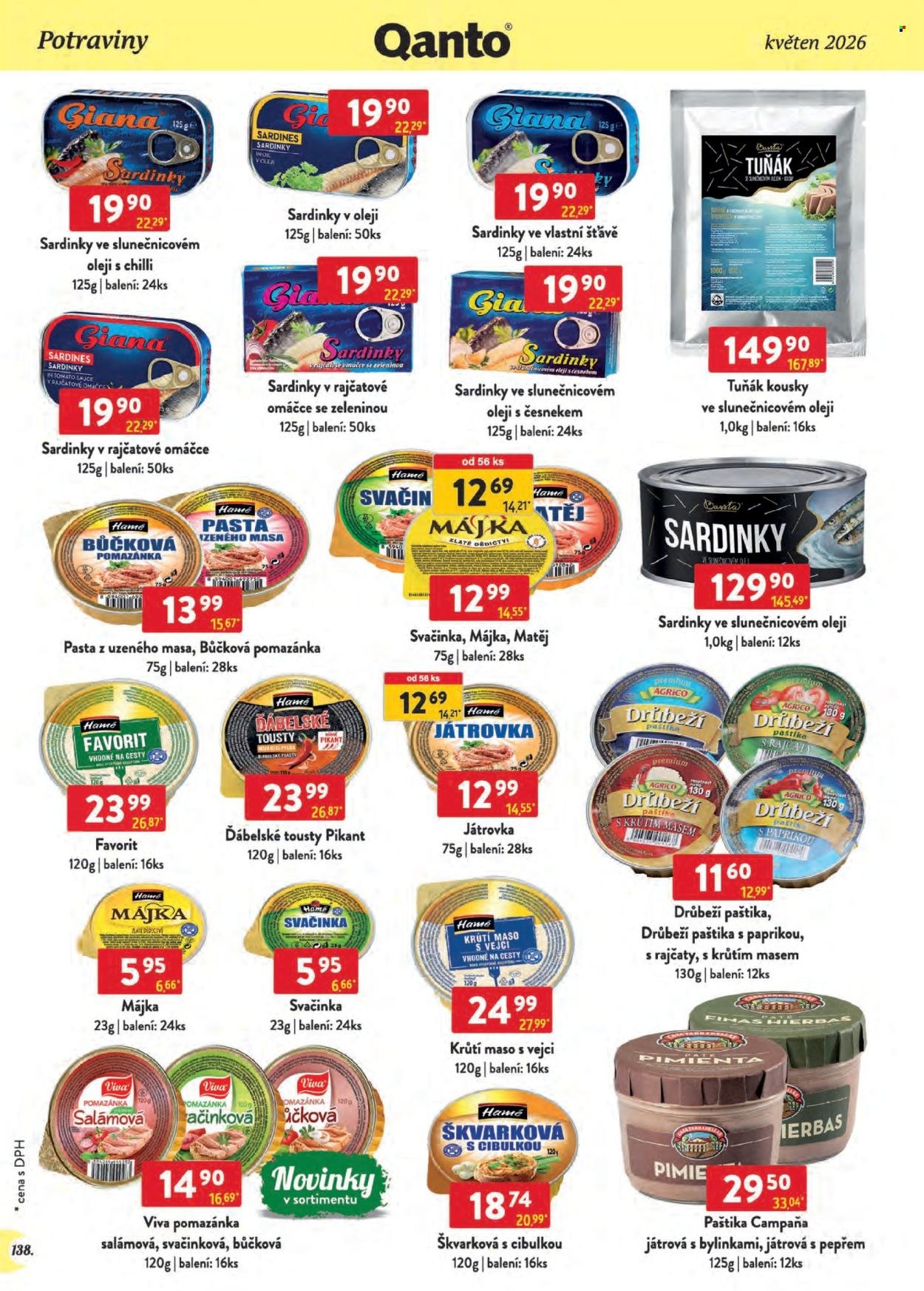 ASTUR & QANTO leták - Od pátku 1.5.2026 (2026-05-01 - 2026-05-31)