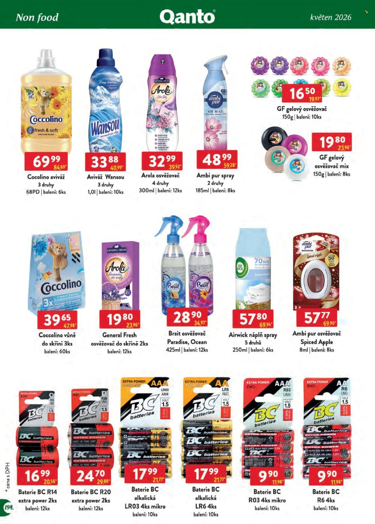 ASTUR & QANTO leták - Od pátku 1.5.2026 (2026-05-01 - 2026-05-31)