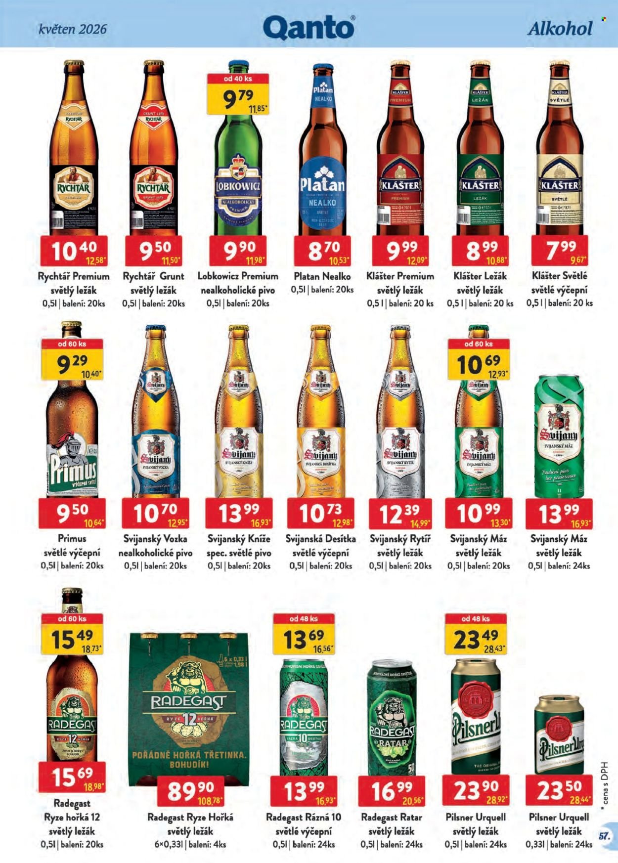 ASTUR & QANTO leták - Od pátku 1.5.2026 (2026-05-01 - 2026-05-31)