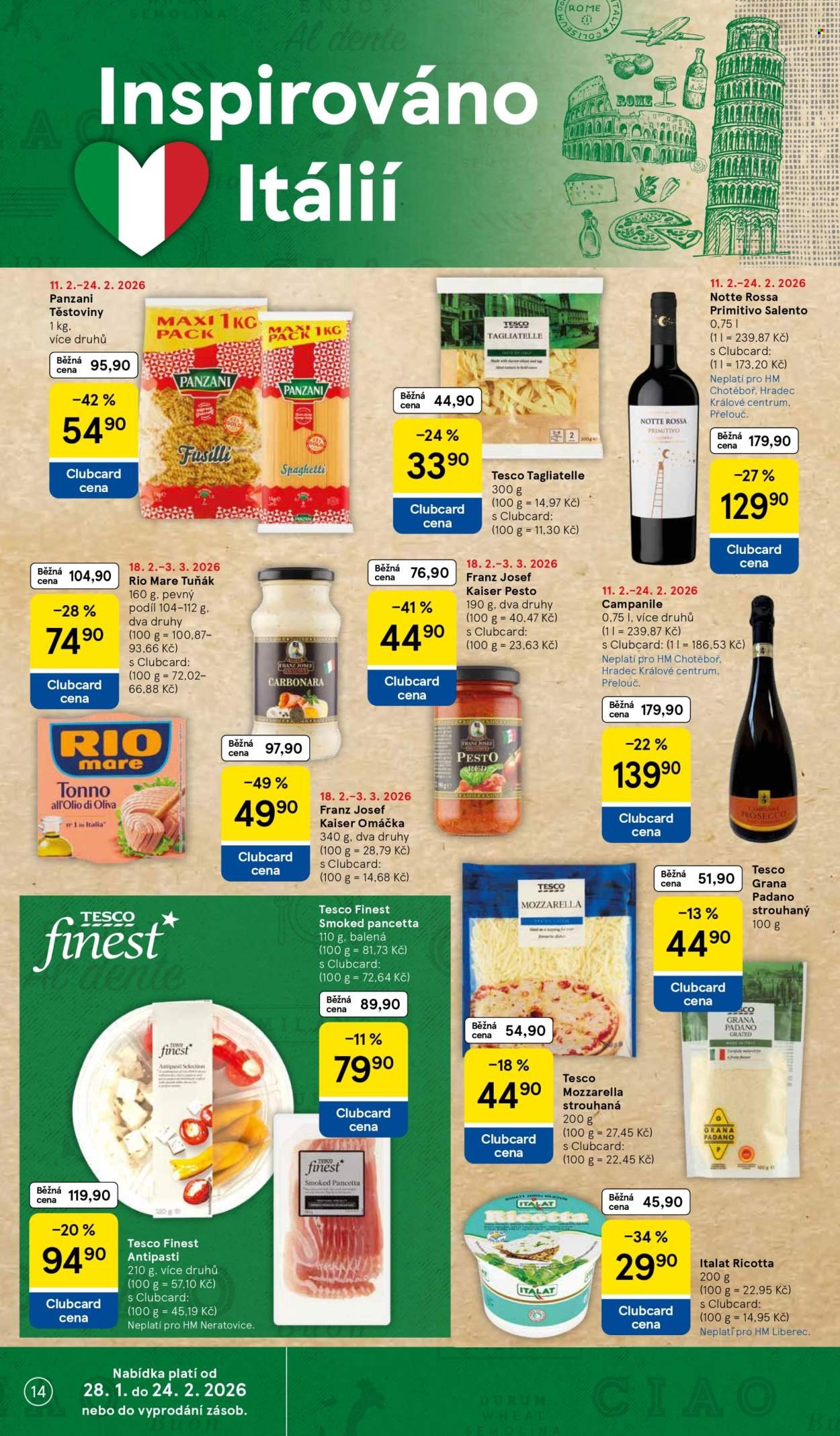 TESCO leták - Fandíme našim sportovcům (2026-02-18 - 2026-02-24)