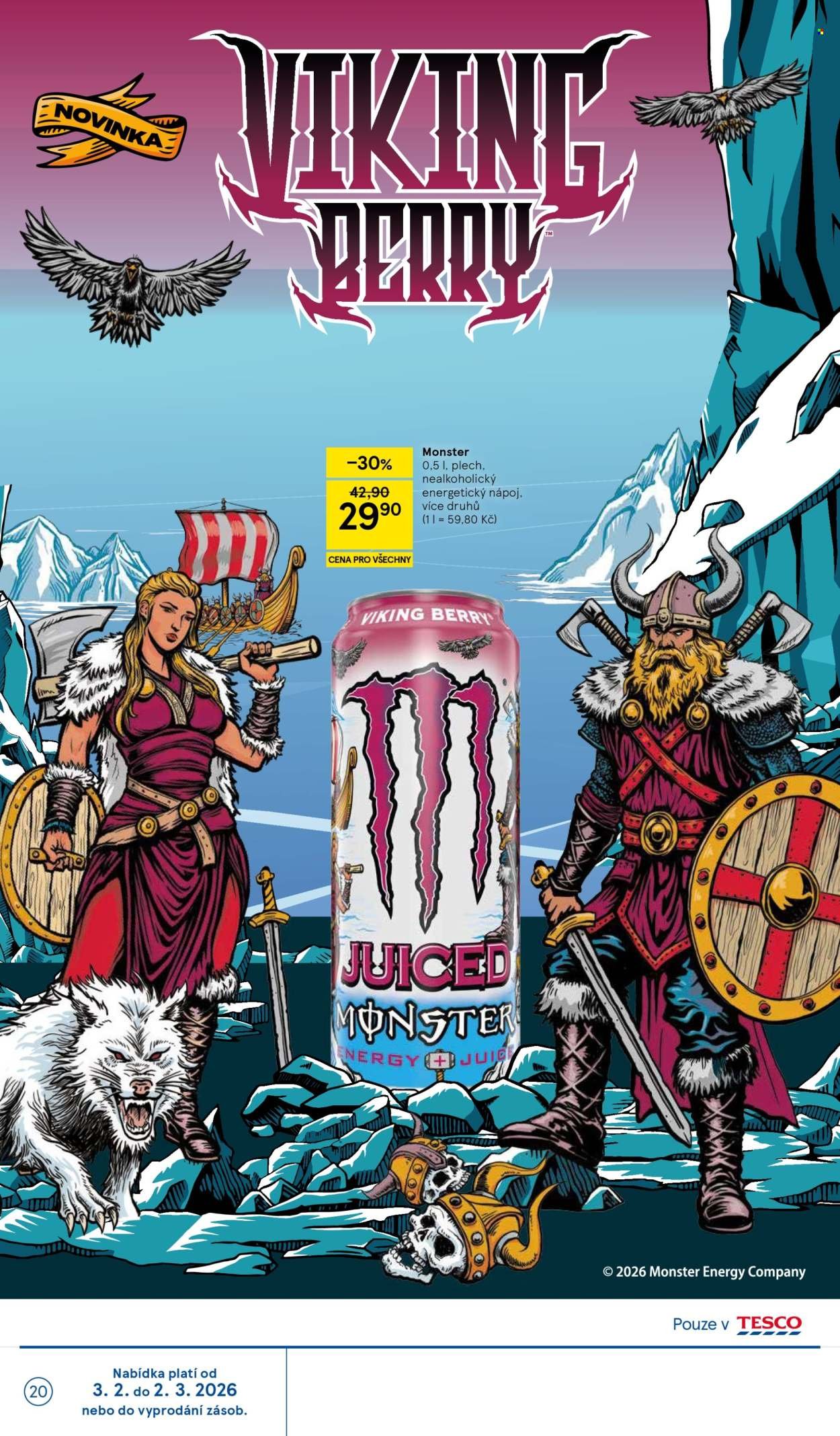 TESCO leták - Fandíme našim sportovcům (2026-02-18 - 2026-02-24)