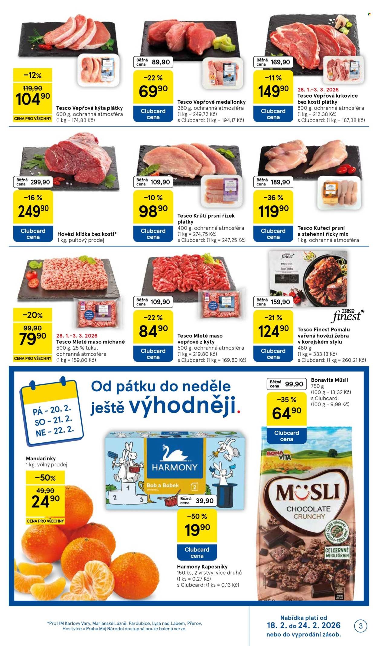 TESCO leták - Fandíme našim sportovcům (2026-02-18 - 2026-02-24)