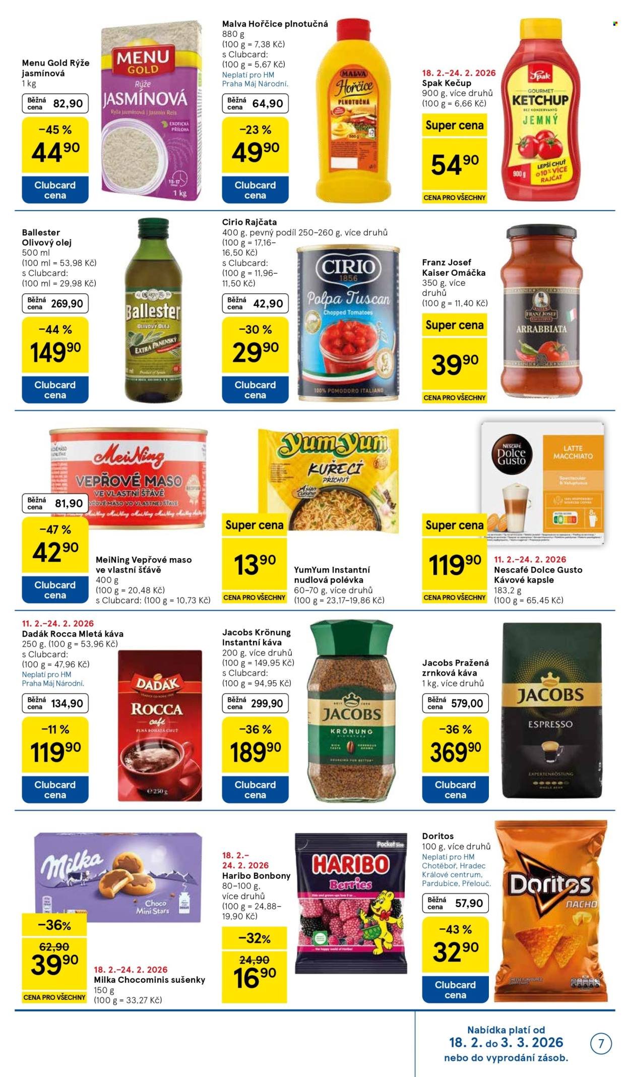 TESCO leták - Fandíme našim sportovcům (2026-02-18 - 2026-02-24)