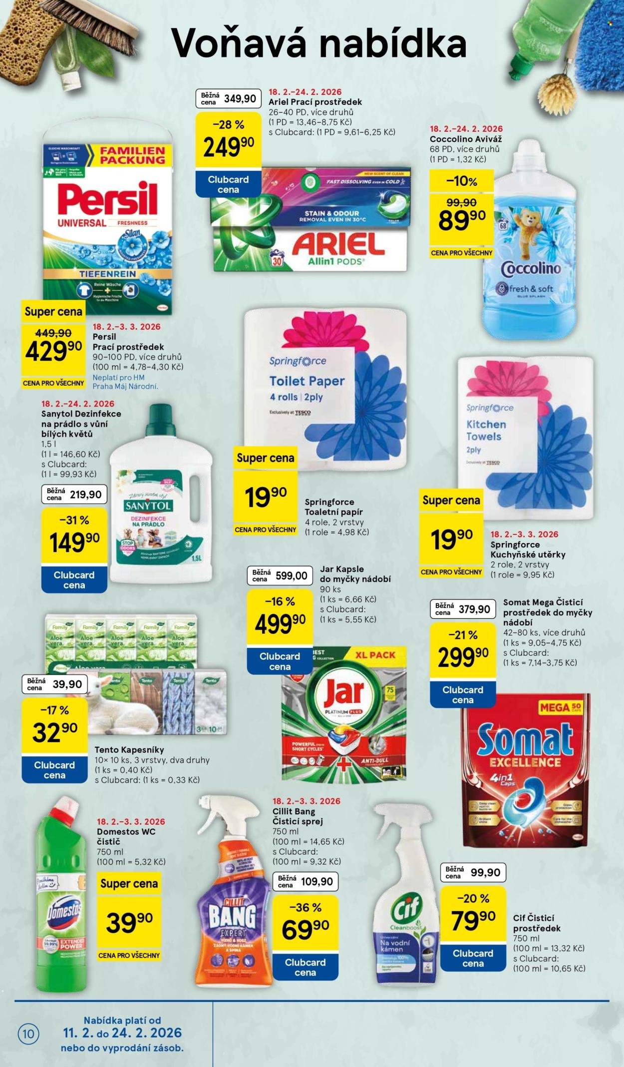 TESCO leták - Fandíme našim sportovcům (2026-02-18 - 2026-02-24)