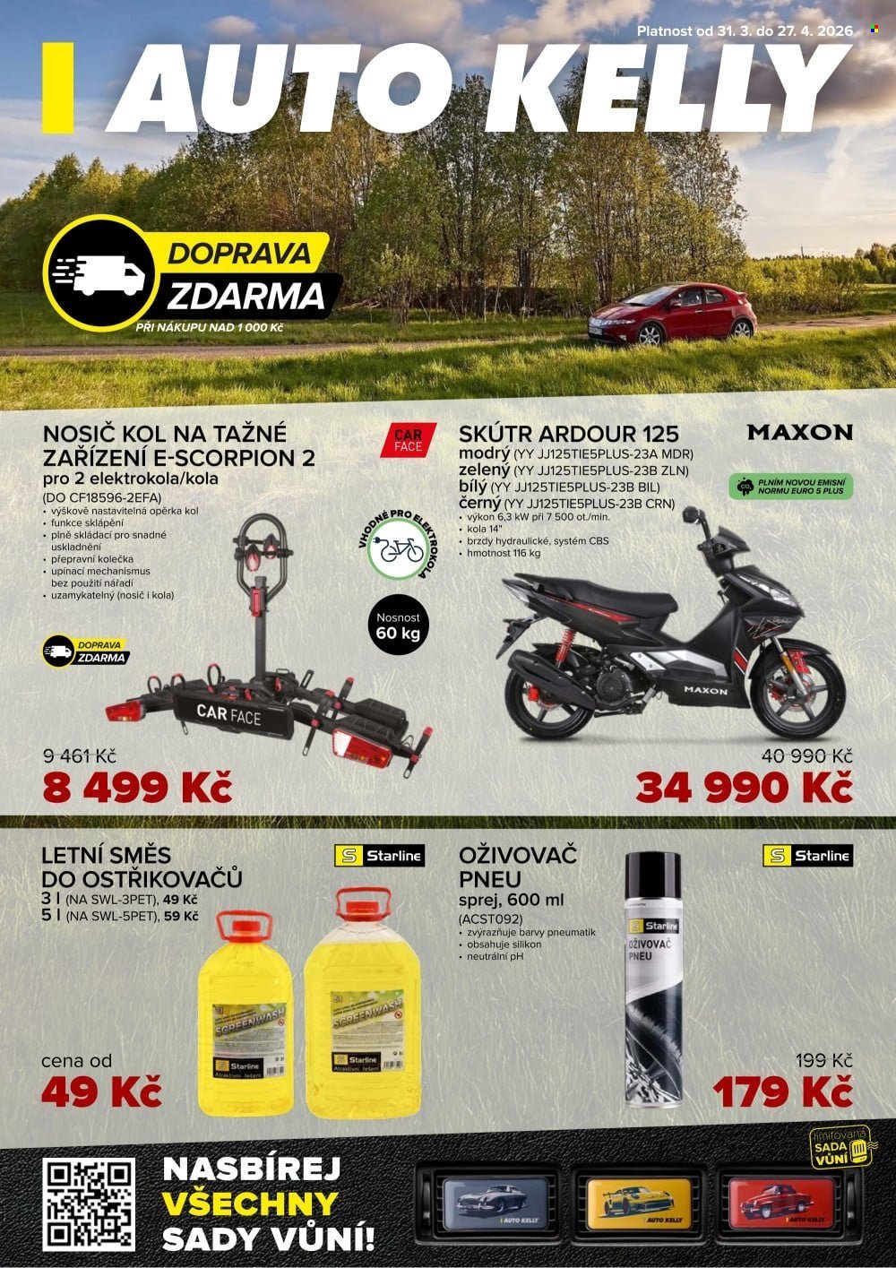 AUTO KELLY leták - Od úterý 31.3.2026 (2026-03-31 - 2026-04-27)