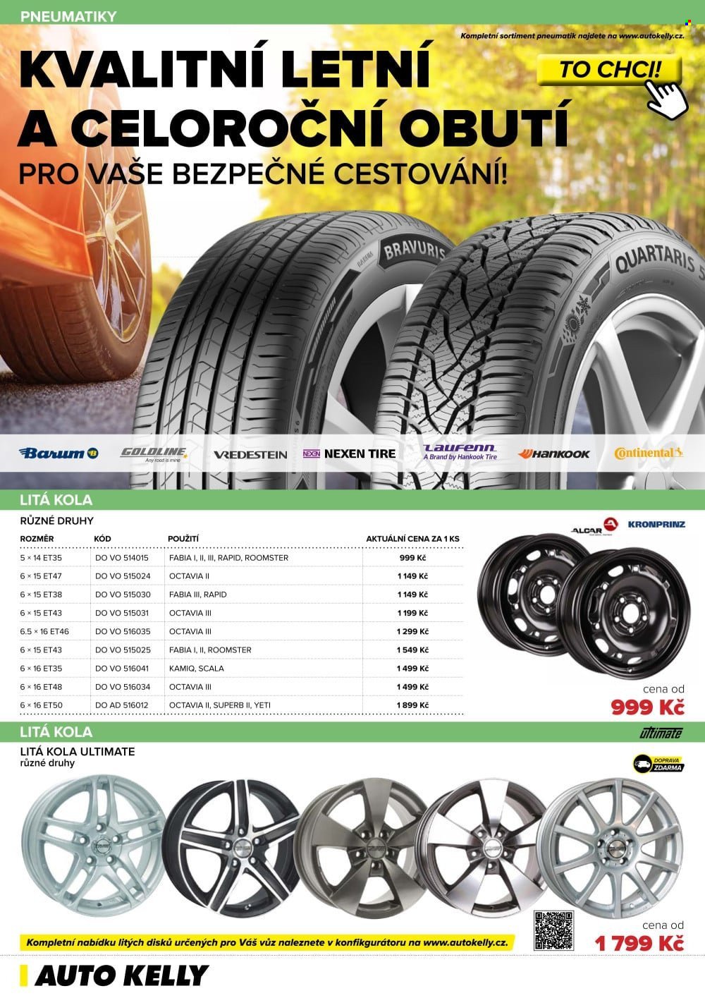 AUTO KELLY leták - Od úterý 31.3.2026 (2026-03-31 - 2026-04-27)