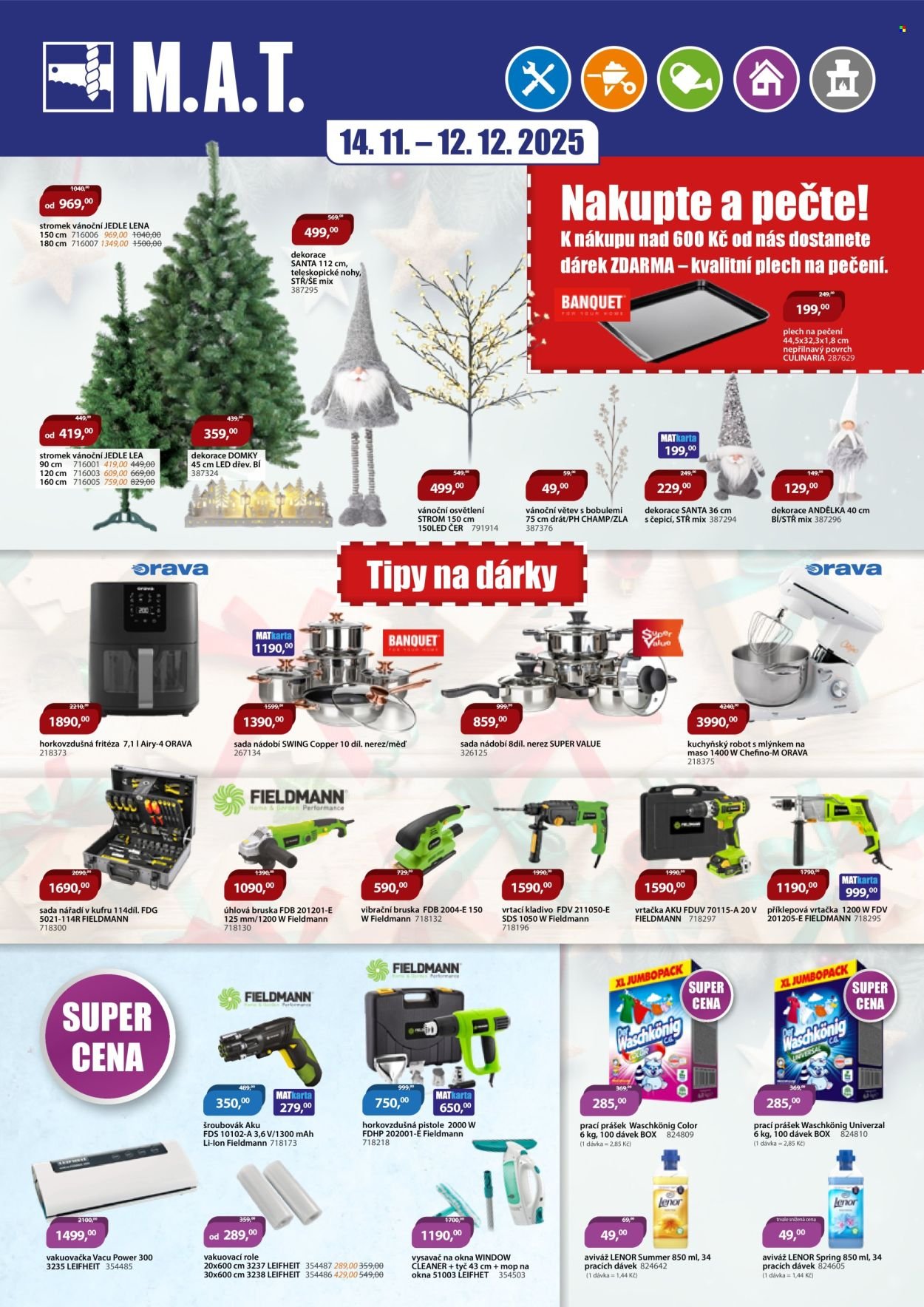 M.A.T. leták - Aktuální leták (2025-11-14 - 2025-12-12)