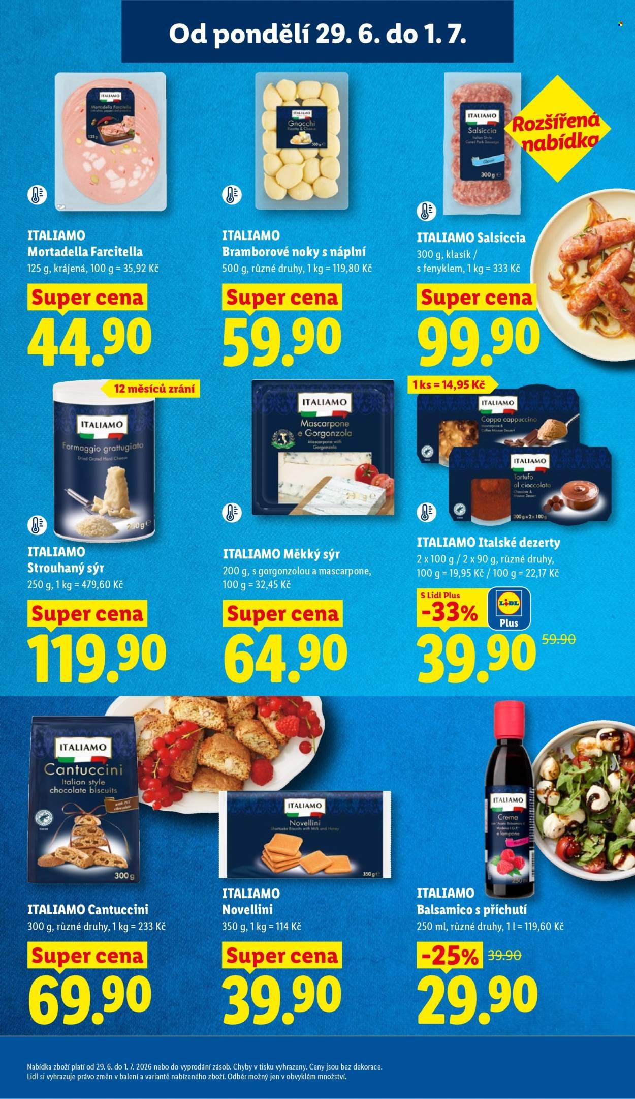 LIDL leták - Od pondělí 29.6.2026