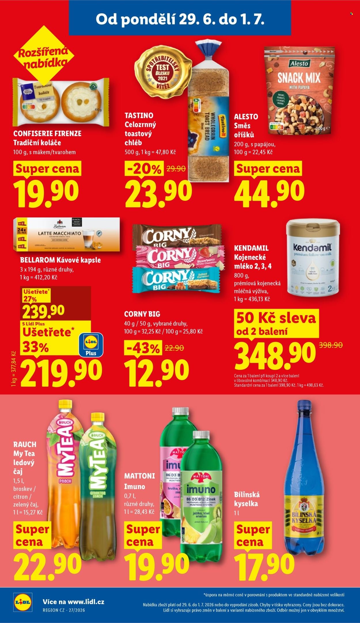LIDL leták - Od pondělí 29.6.2026